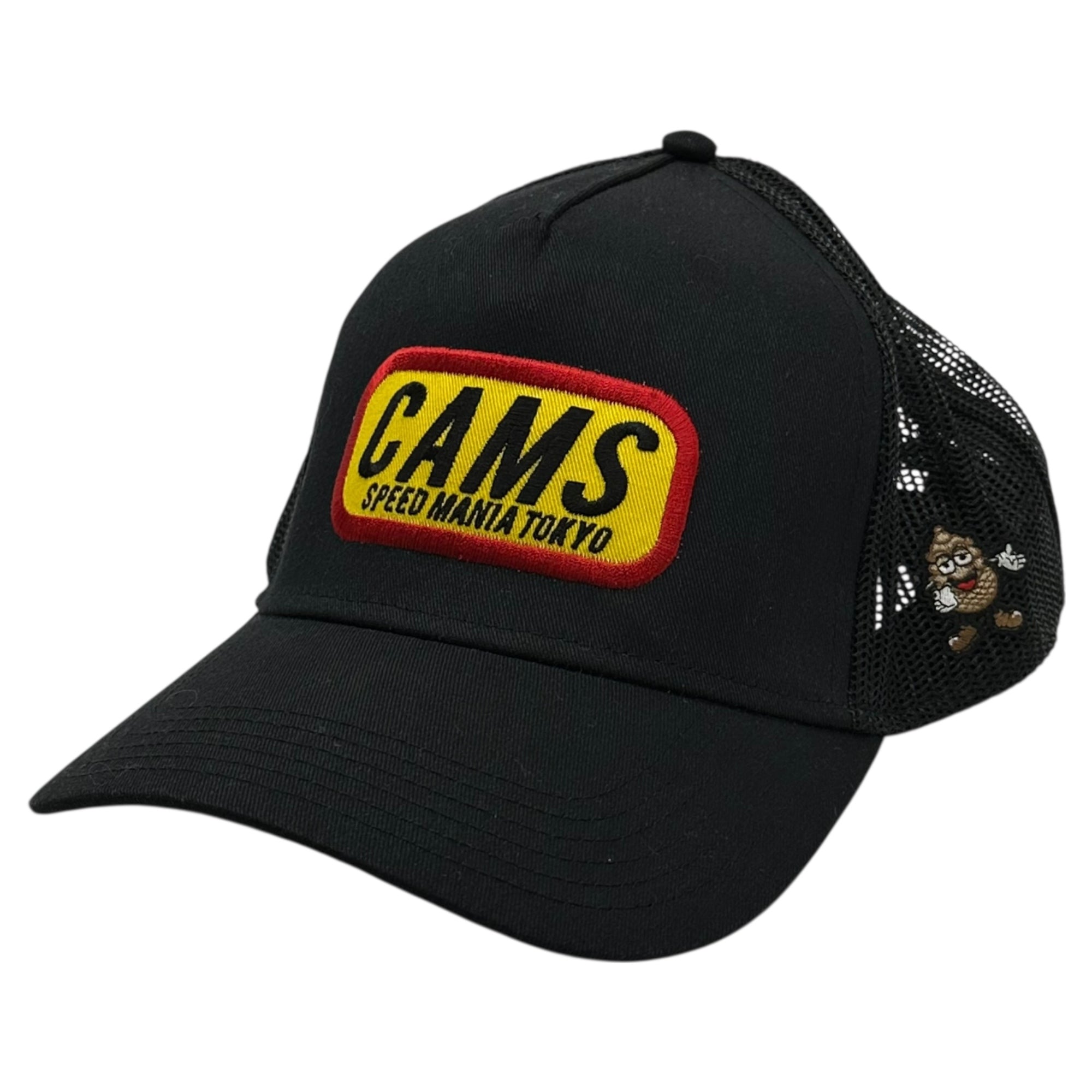 CHALLENGER(チャレンジャー) CAMS MESH CAP -Black- メッシュ キャップ ブラック 帽子