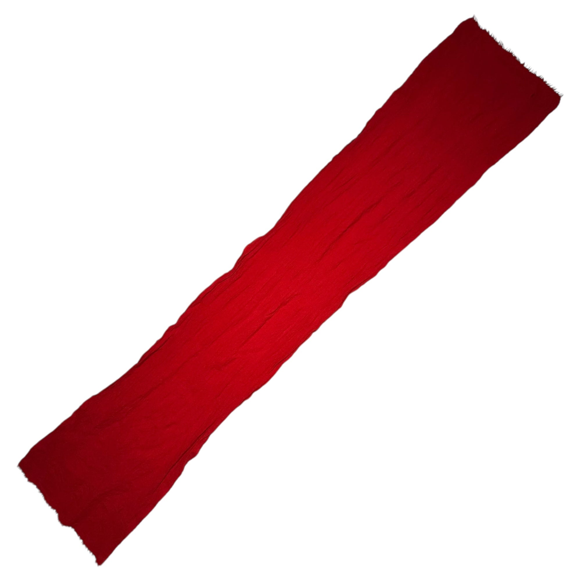 Y's for men(ワイズフォーメン) Wool felted stole scarf ウール縮絨 ストール マフラー レッド