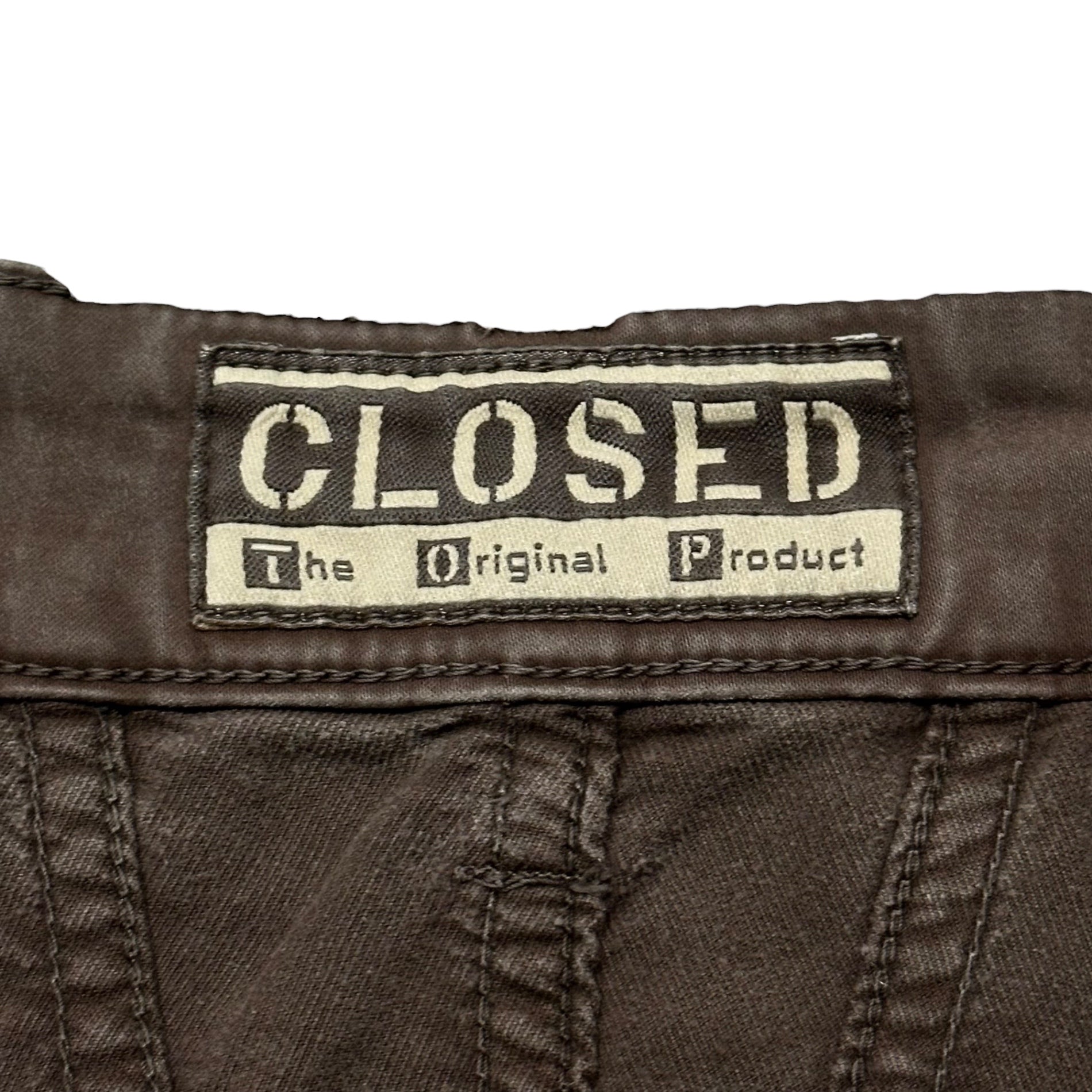 CLOSED(クローズド) 1980's Pedal Pusher Velour Pants ペダル プッシャー ベロア パンツ C88002 39M30 48(M) ブラウン Xポケット マリテ・バシェレリー/フランソワ・ジルボー 創設ブランド