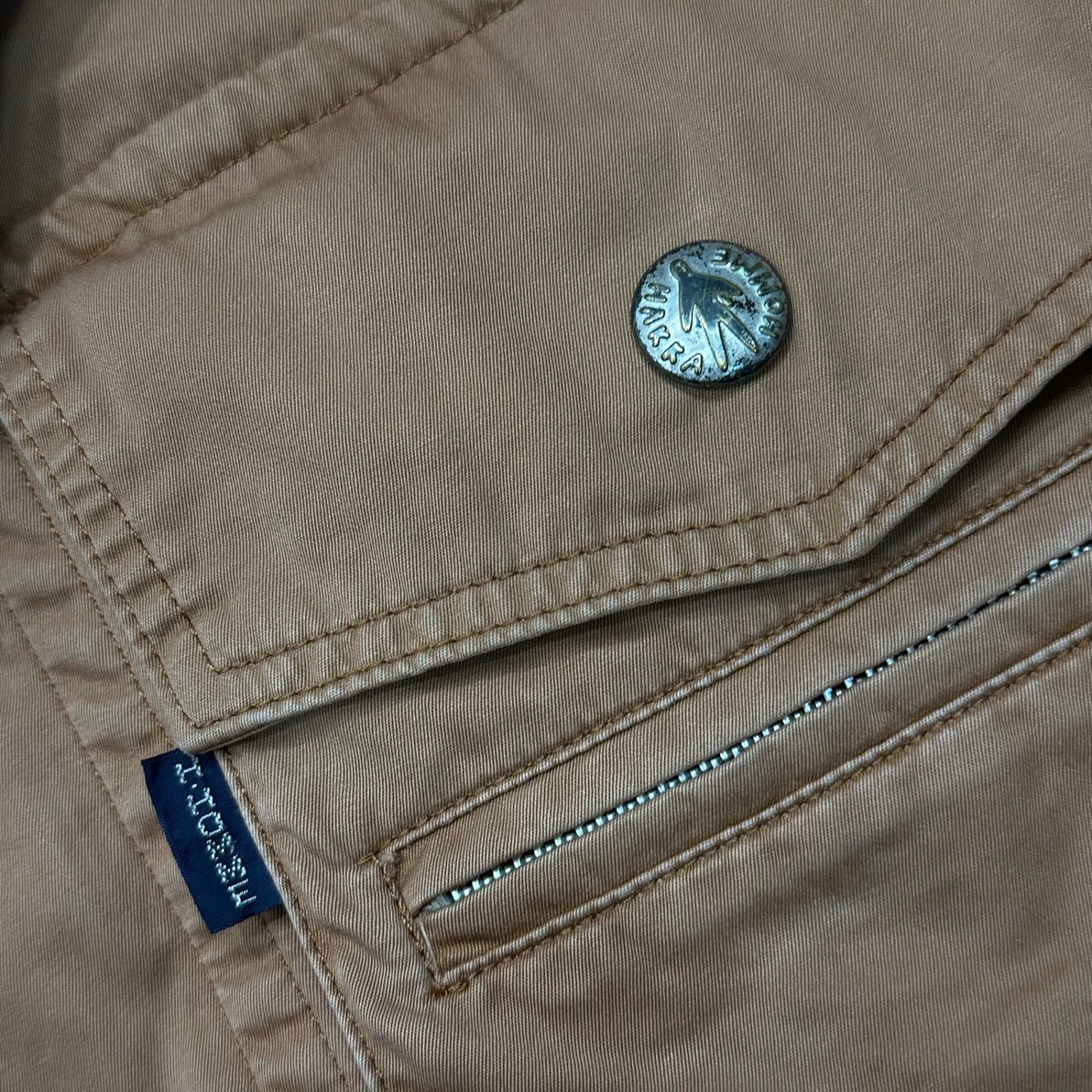 HAKKA HOMME(ハッカオム) 90's Multi-Pocket Hooded Jacket 90年代 マルチポケット フーデッド ジャケット XL程度 オレンジ