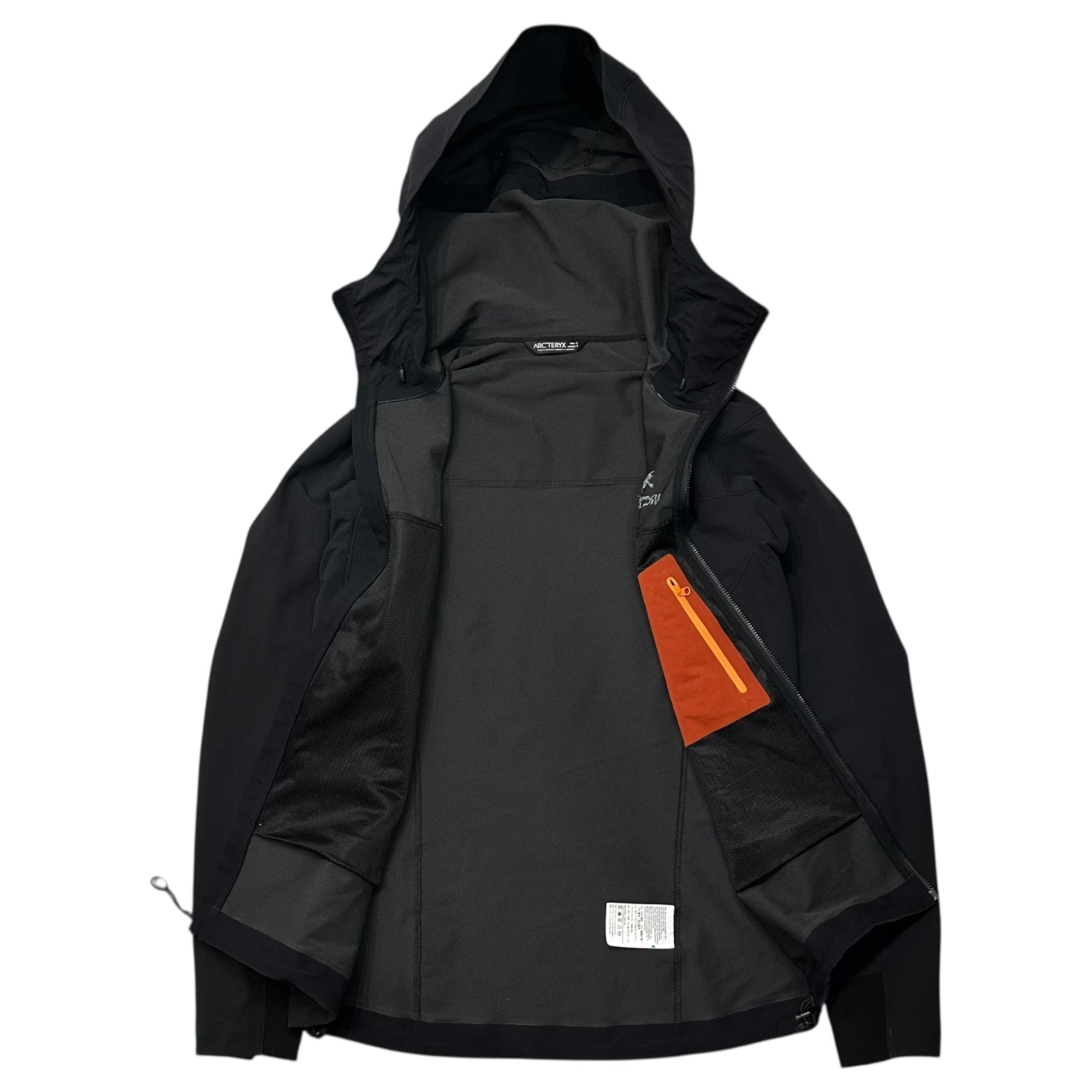 ARC'TERYX(アークテリクス) 17's GAMMA LT HOODY ガンマ フーディ ジャケット 17307-111054 S ブラック アメアスポーツタグ 2017年製造