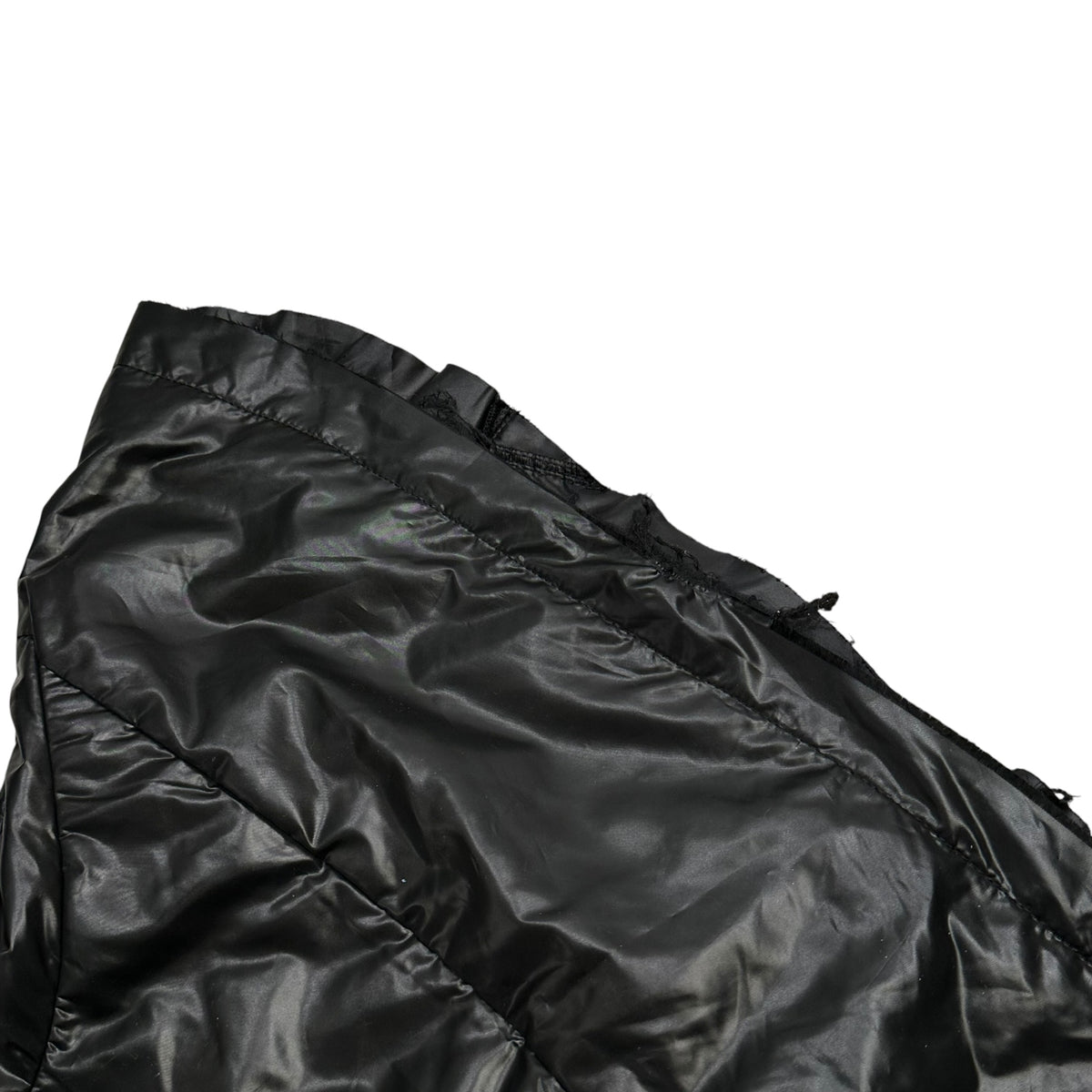 JUNYA WATANABE COMME des GARCONS(ジュンヤワタナベコムデギャルソン) 2004AW Padded Polyester Skirt 中綿 ポリ スカート JN-S080 S ブラック AD2004 00s アーカイブ
