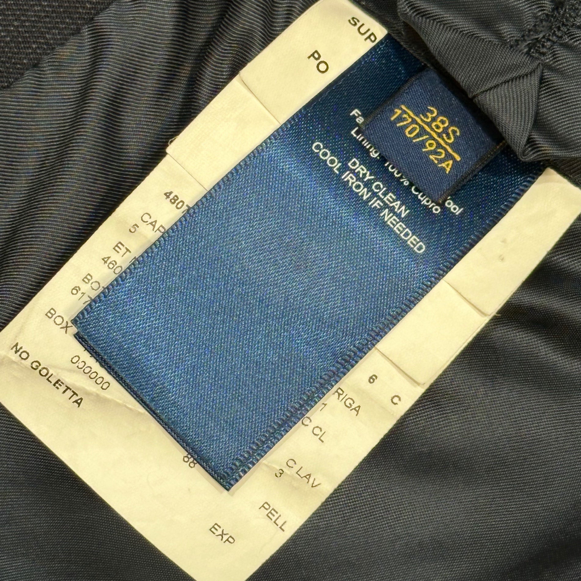 POLO RALPH LAUREN(ポロラルフローレン) Set-Up Suit セットアップ スーツ 200013118 38S ネイビー テーラード ジャケット スラックス