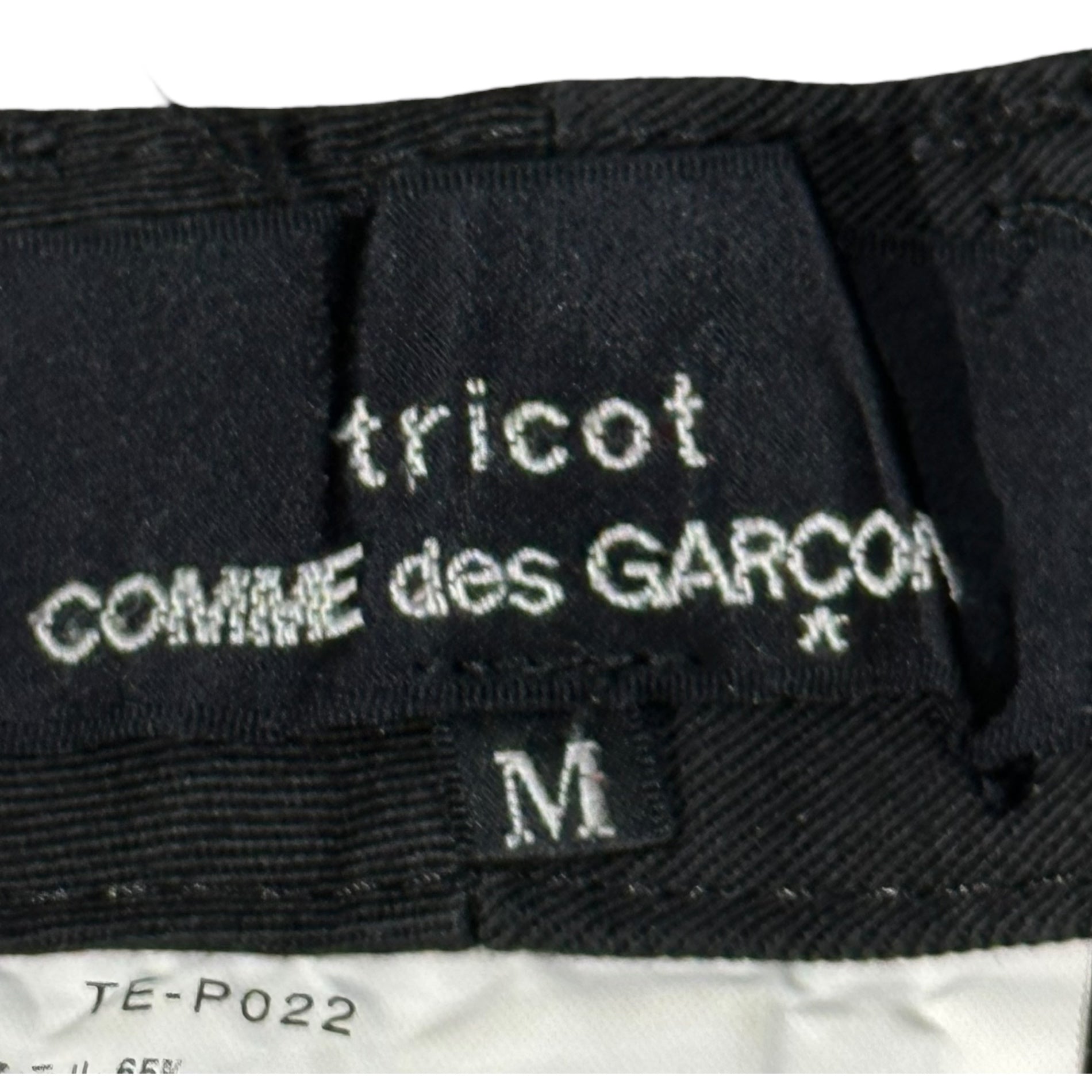 tricot COMME des GARCONS(トリココムデギャルソン) 10SS Poly-cotton cargo shorts ポリコットン カーゴ ハーフパンツ TE-P022 M ブラック AD2009