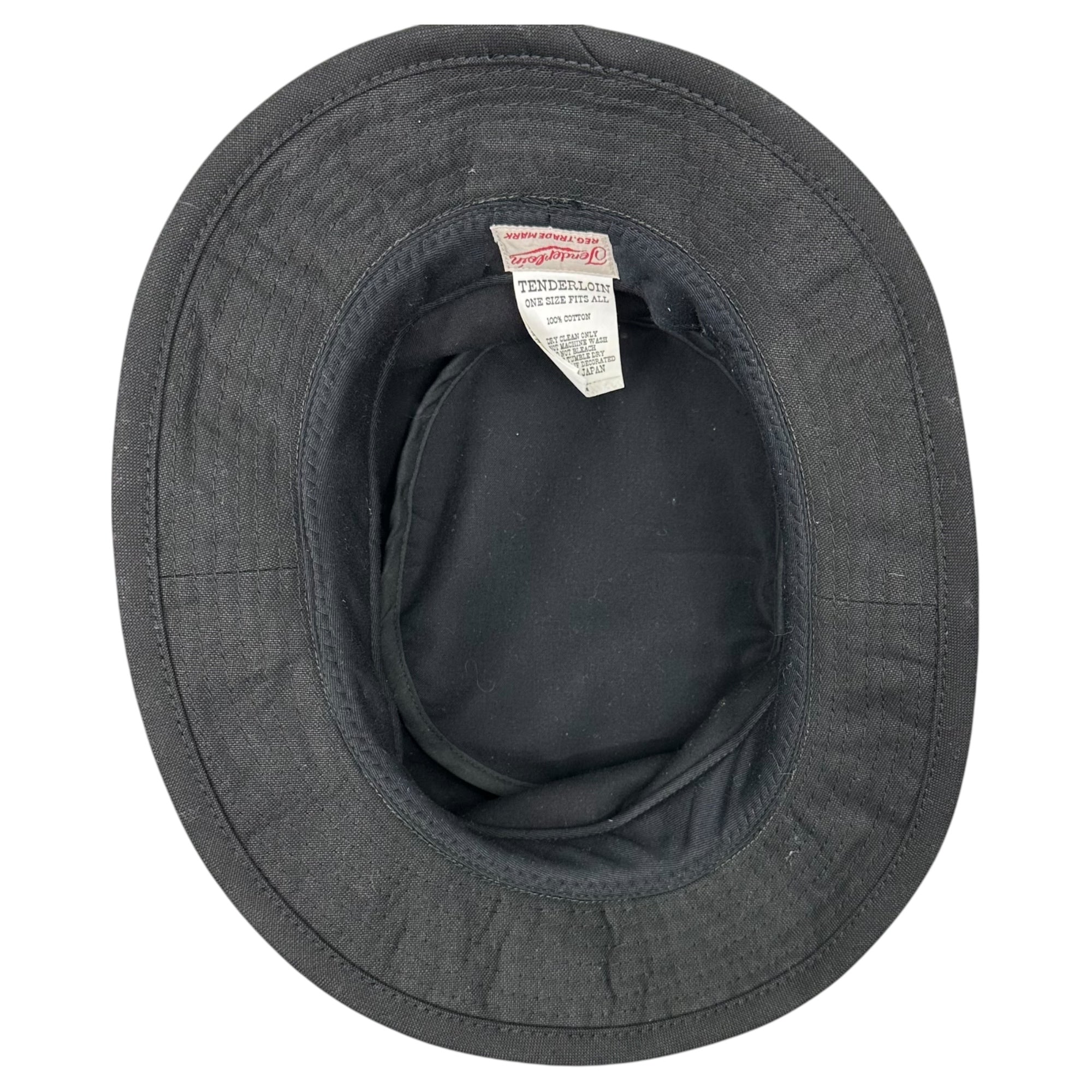 TENDERLOIN(テンダーロイン) Cotton Twill Hat コットンツイル ハット FREE ブラック
