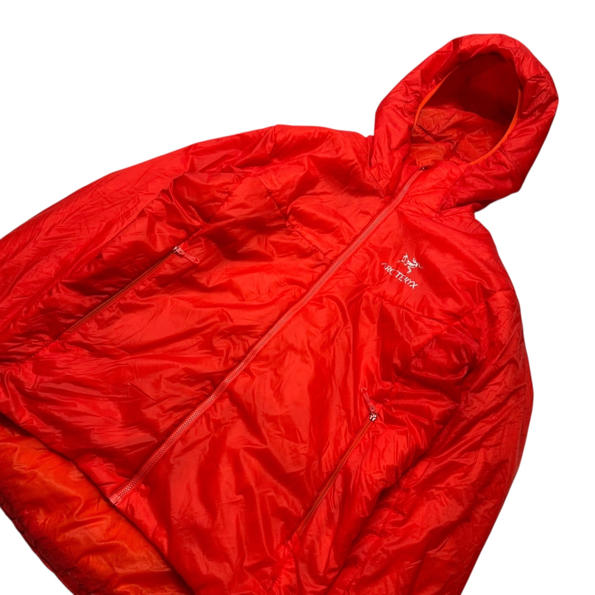 ARC'TERYX(アークテリクス) 19's NUCLEI FL JACKET ニュークレイ ジャケット 中綿 25170-122579 S オレンジ アメアスポーツタグ 2019年製造