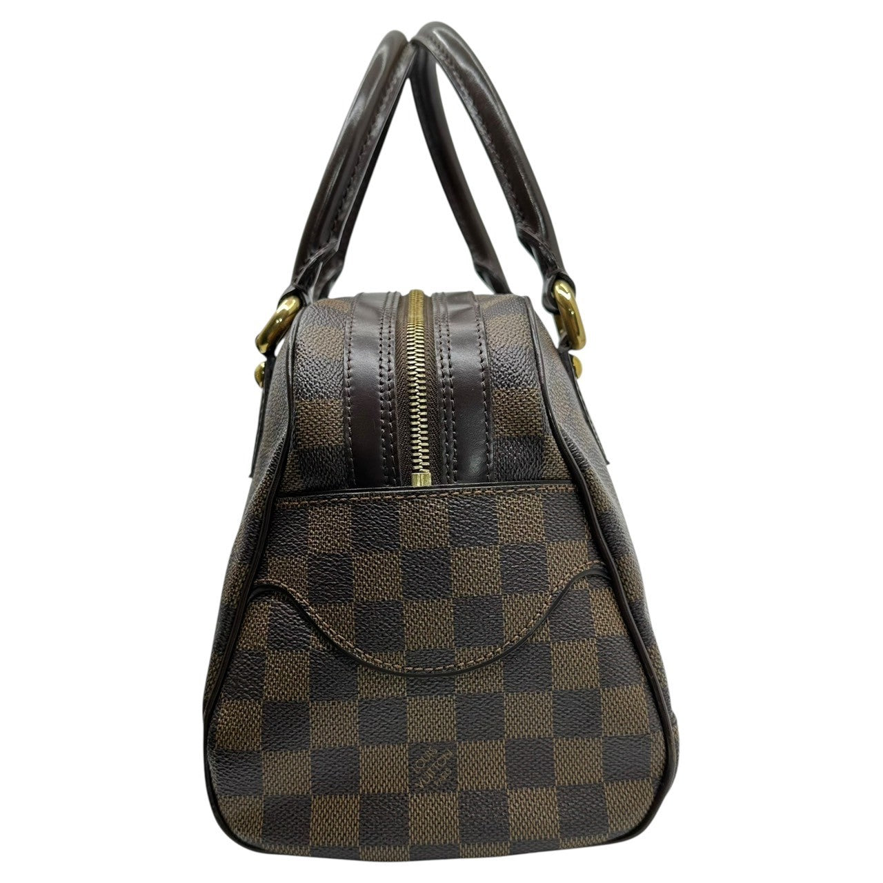 LOUIS VUITTON(ルイヴィトン) ドゥオモ ダミエ ハンド バッグ 型番：N60008 製造番号：CA2098 ブラウン×ブラック ミニ ボストン