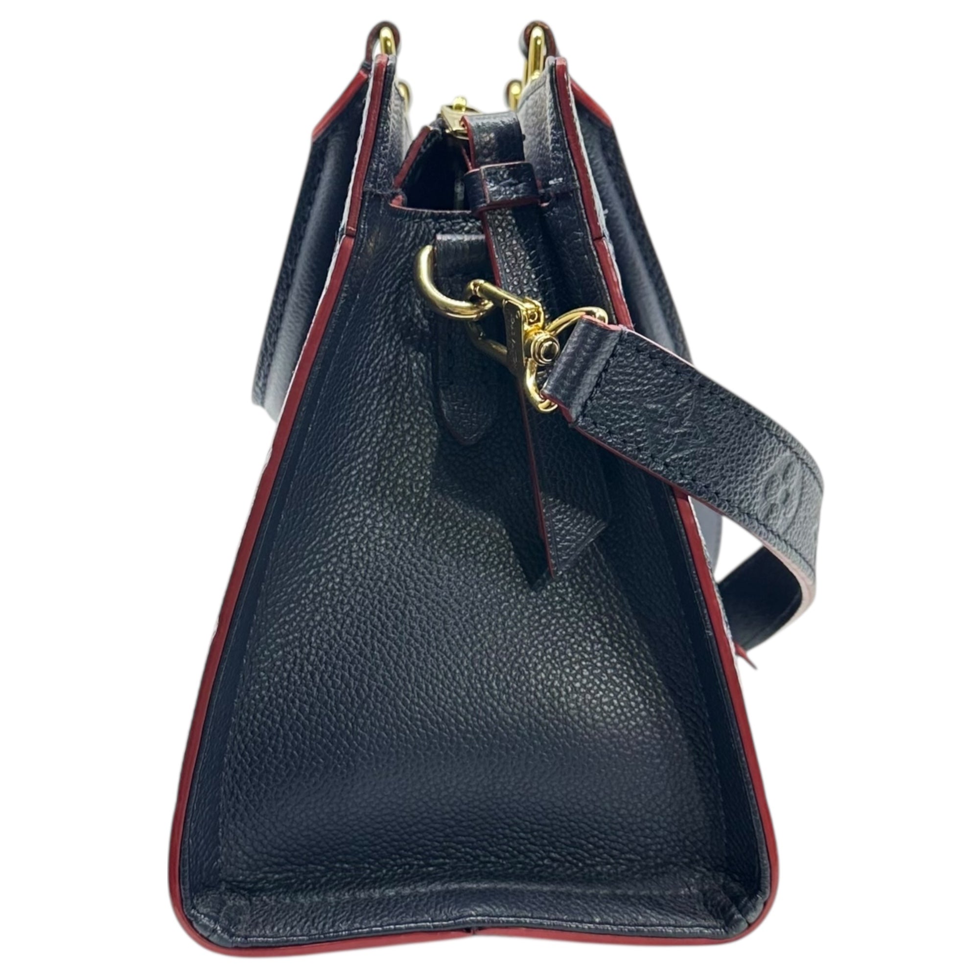LOUIS VUITTON(ルイヴィトン) スリー PM モノグラム アンプラント マリーヌルージュ M54195 ネイビー×レッド TR3139 2WAY ショルダーバッグ