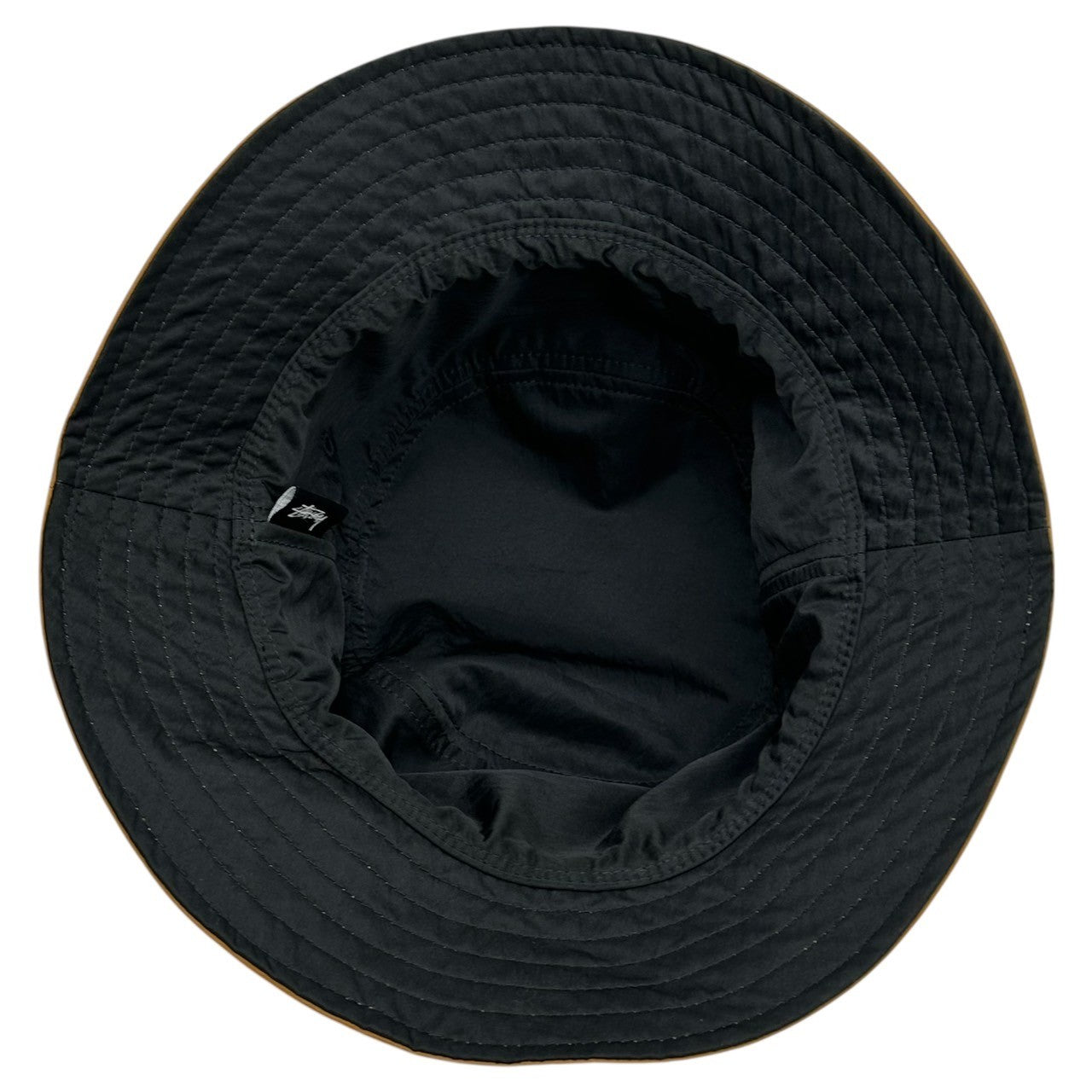 STUSSY(ステューシー) Nylon Reversible Bucket Hat ナイロン リバーシブル バケット ハット ブラウン×ブラウン