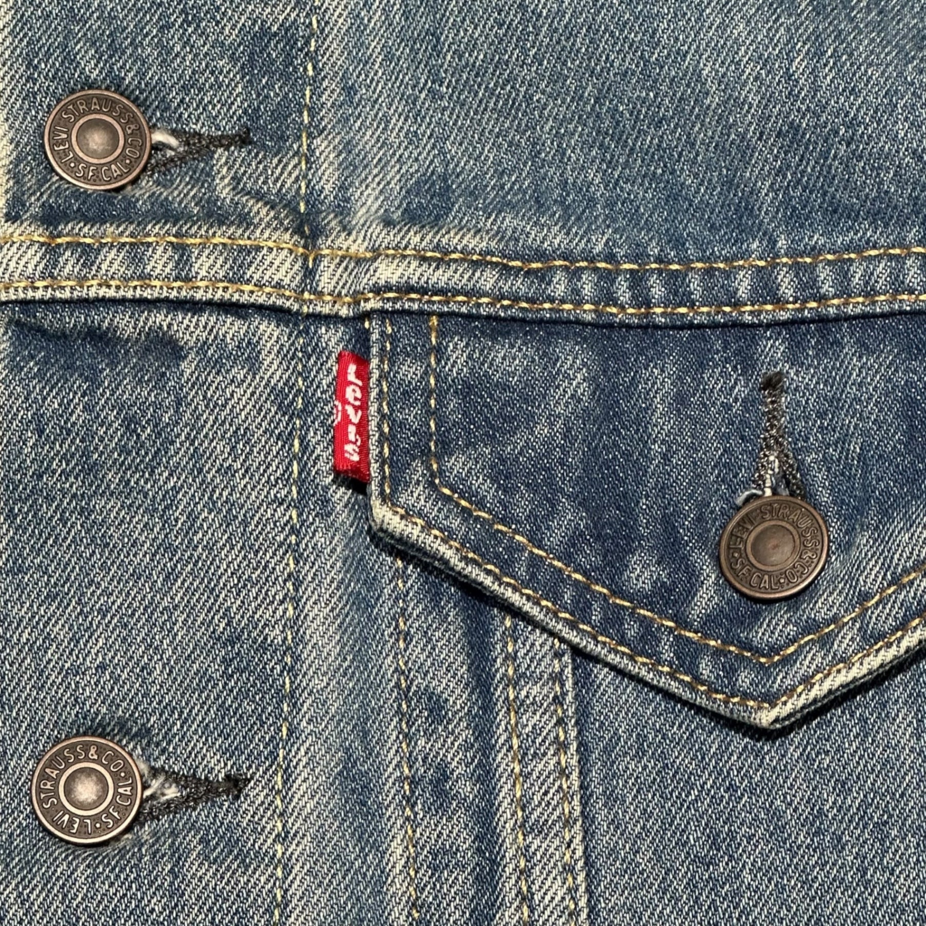 Levi's(リーバイス) TYPE 3 DENIM TRUCKER JACKET サード デニム トラッカー ジャケット 72334-0130 S ライトインディゴ 3rd