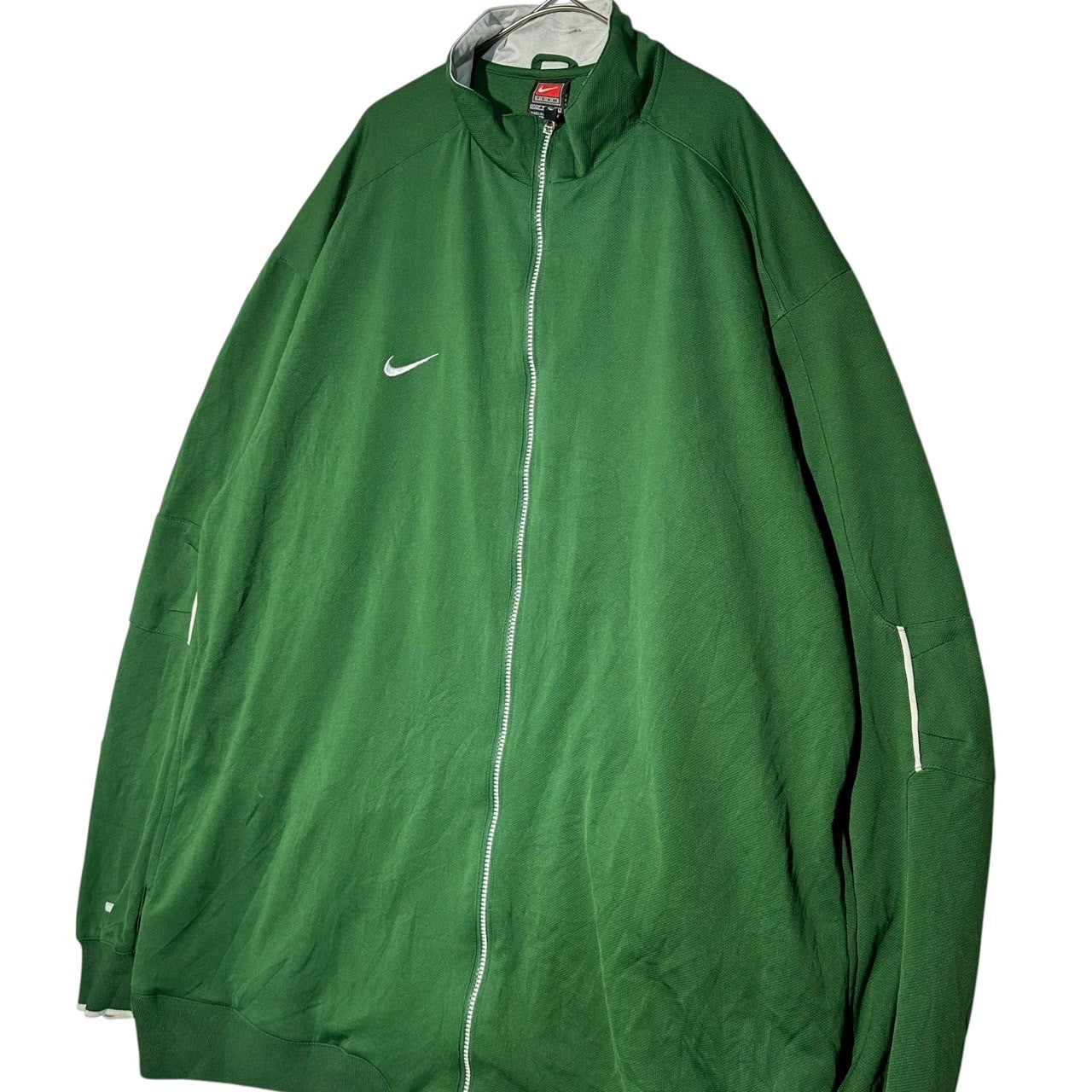 NIKE(ナイキ) 00's TEAM Big Size Trucker Jacket ビッグ サイズ トラック ジャケット XXLT グリーン