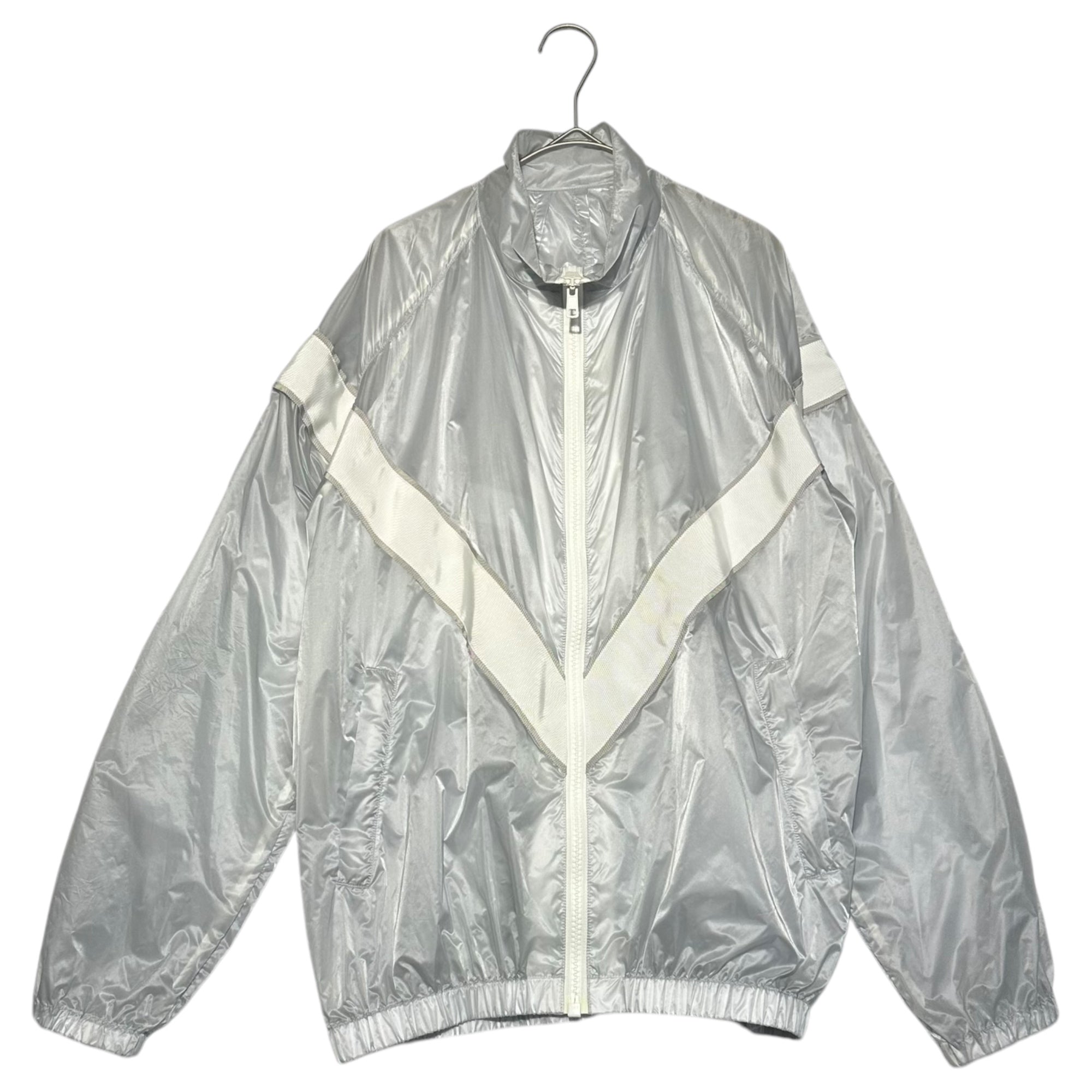 sacai(サカイ) 15SS clear army training jacket クリア アーミー トレーニング ジャケット 15-00799M 1 クリア×ホワイト トラック ブルゾン ジャージ 透明