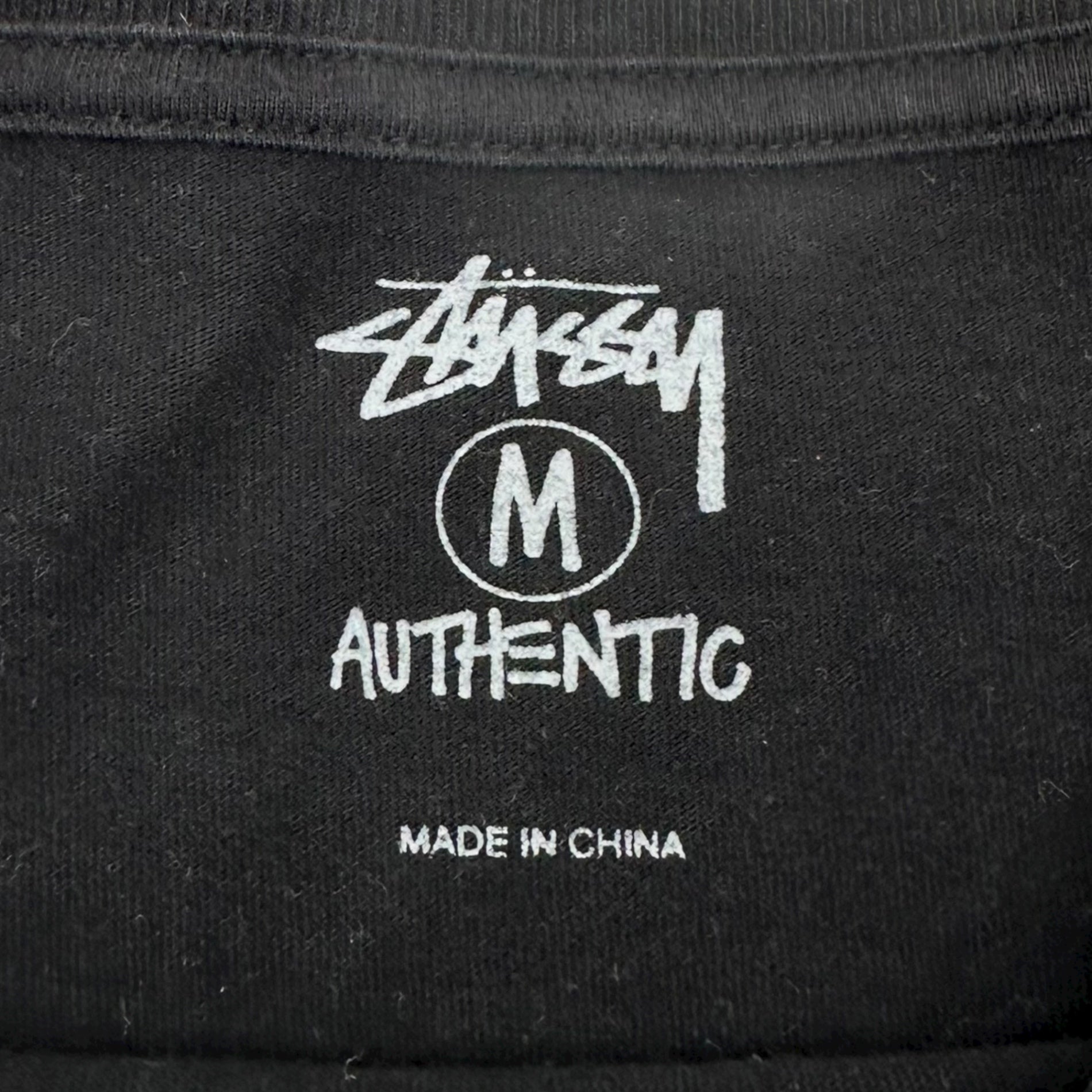 STUSSY(ステューシー) Rat Scare Tee ネズミ グラフィック Tシャツ M ブラック 海外限定品
