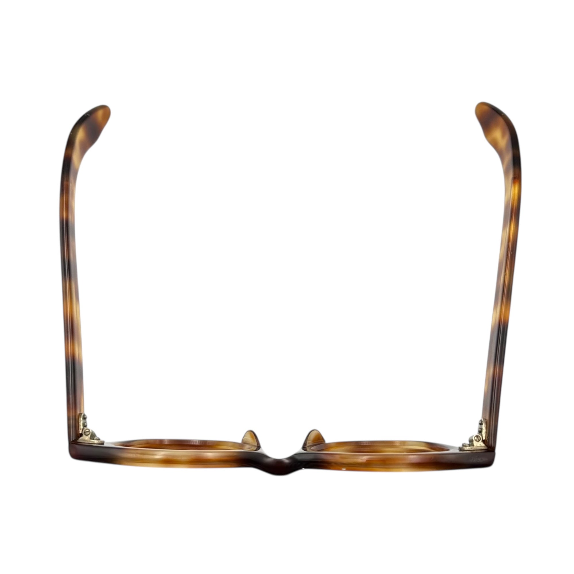 FRENCH VINTAGE(フレンチヴィンテージ) 50's Wellington Vintage Celluloid Frame ウェリントン ヴィンテージ セルロイド フレーム イエロートートイズ ジュラ地方 メガネ 眼鏡 サングラス 50年代 極太テンプル 鼈甲
