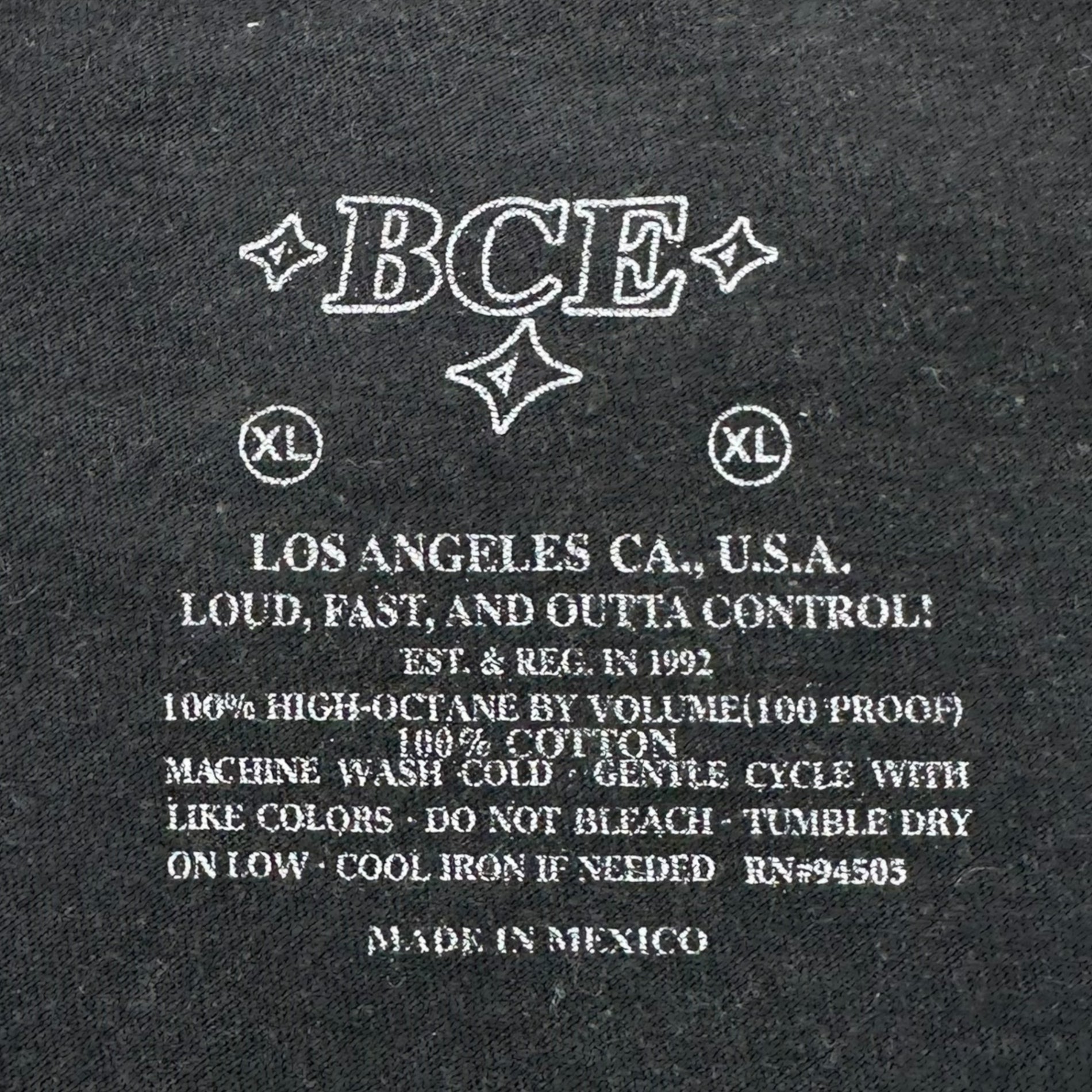 BCE(ビーシーイー) ©2006 ”Pink Floyd” 1973 TOUR Tee ピンク フロイド ツアー Tシャツ XL ブラック バンド