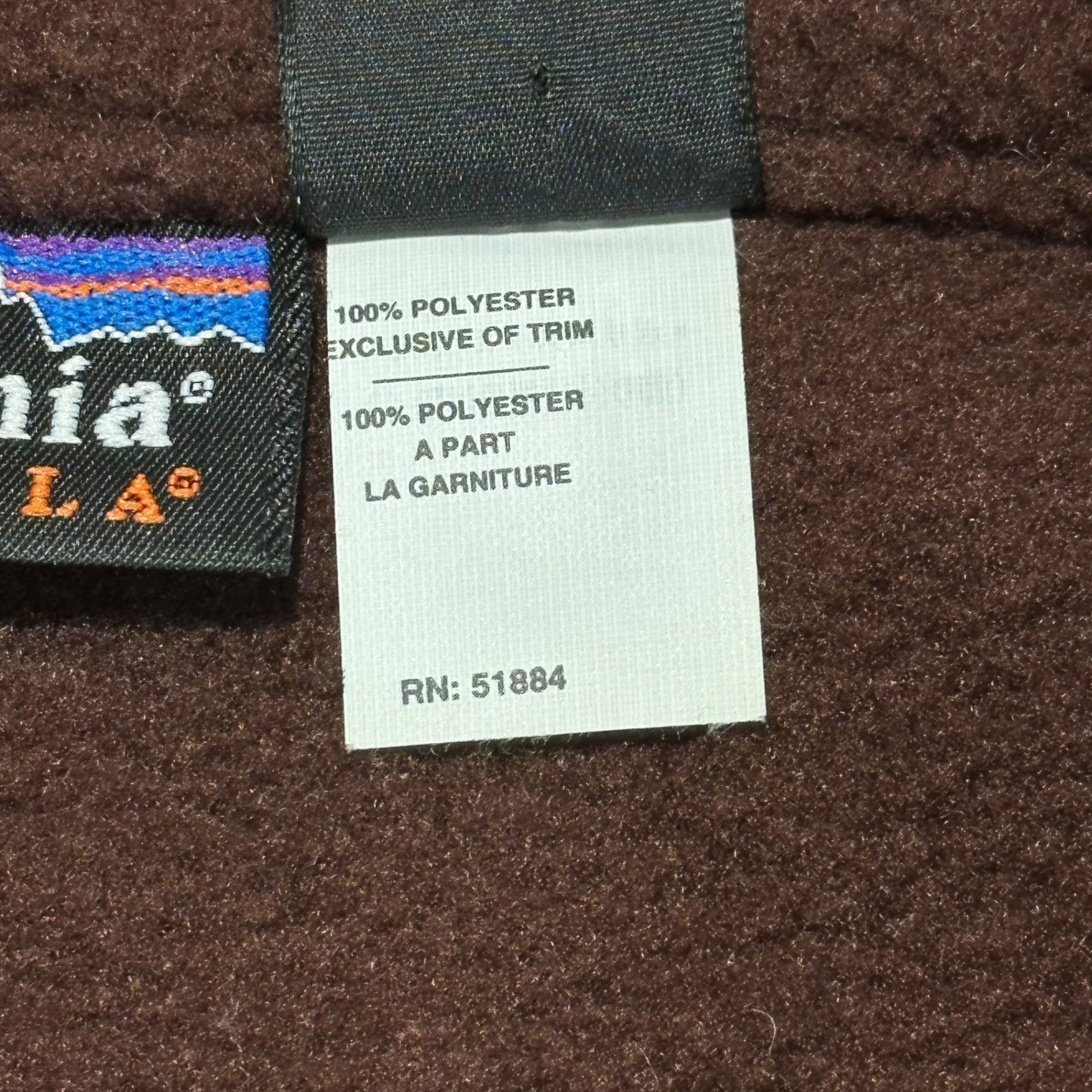 Patagonia(パタゴニア) 2002AW SYNCHILLA Half-Zip Fleece Pullover Jacket シンチラ ハーフジップ フリース プルオーバー ジャケット 25735 L ブラウン 00's アウトドア