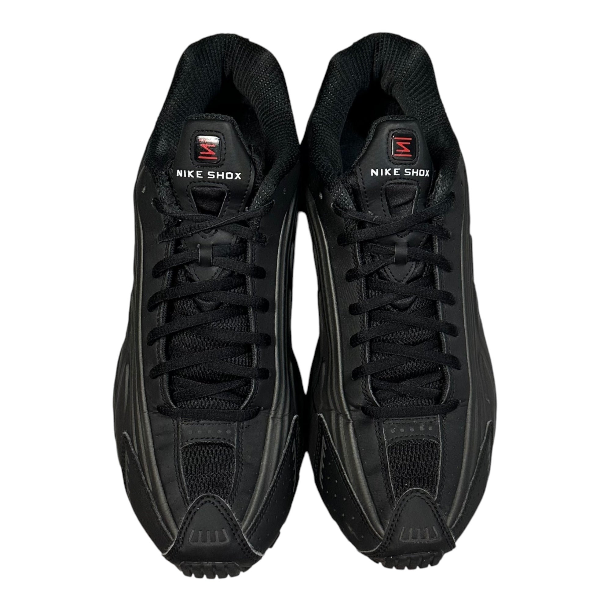 NIKE(ナイキ) Shox R4 "Black/Bright Crimson" ショックス スニーカー HQ1988-001 28.5cm ブラウン