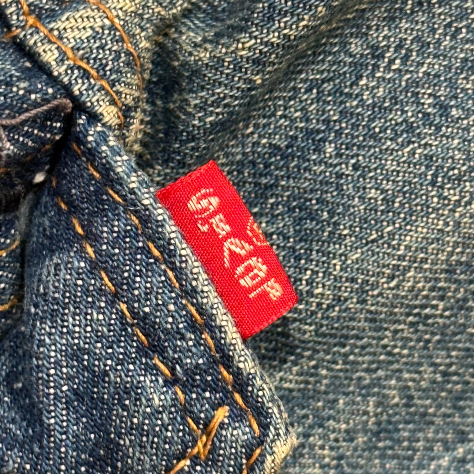 Levi's(リーバイス) 1971~1973's 70505 Denim Trucker Jacket デニム トラッカー ジャケット 70505-0217 表記消(38程度) インディゴ 70'年代 ヴィンテージ  Small e ボタン裏52