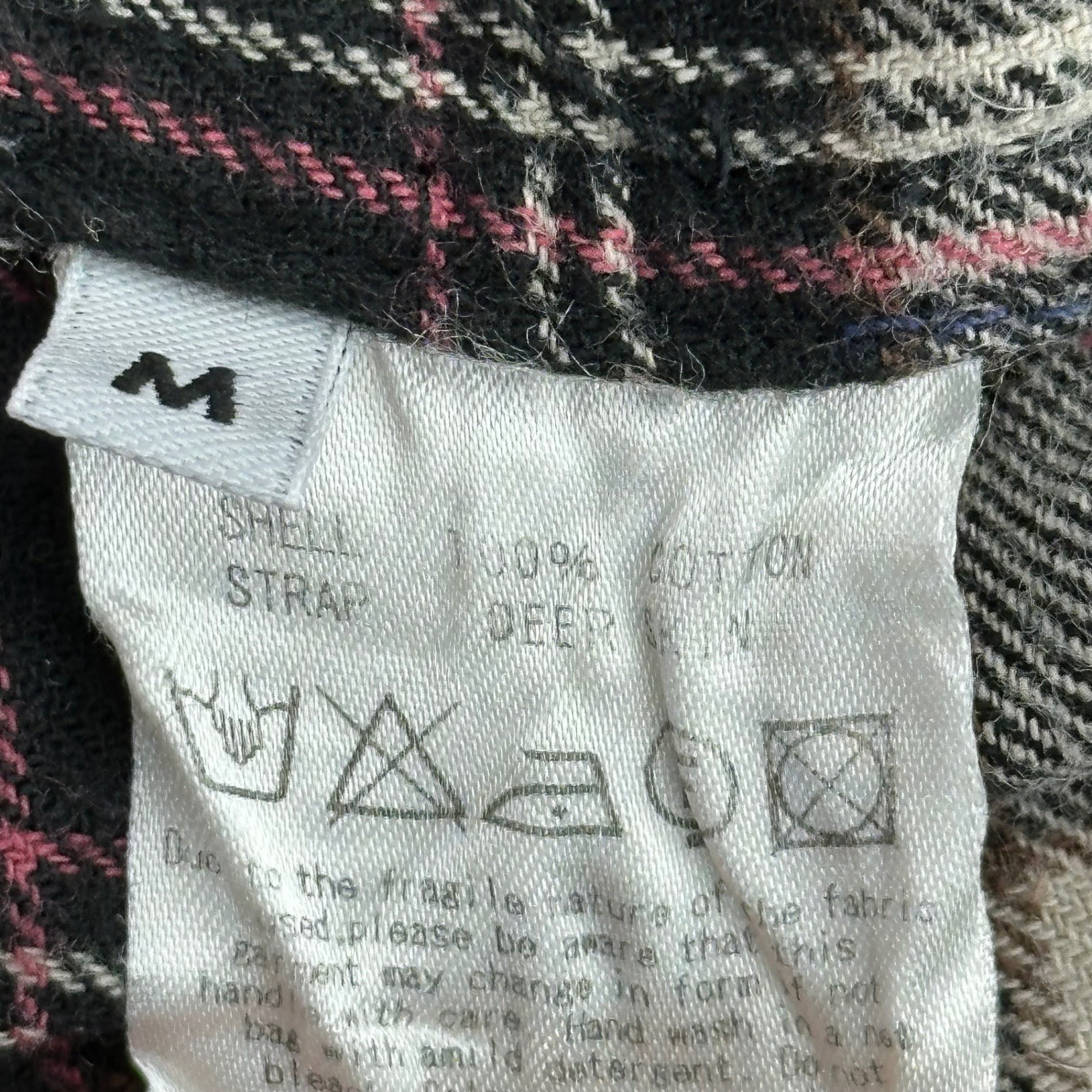 VISVIM(ビズビム/ヴィズヴィム) WELD SHIRT サークル ポケット チェック シャツ M ブラック×ホワイト
