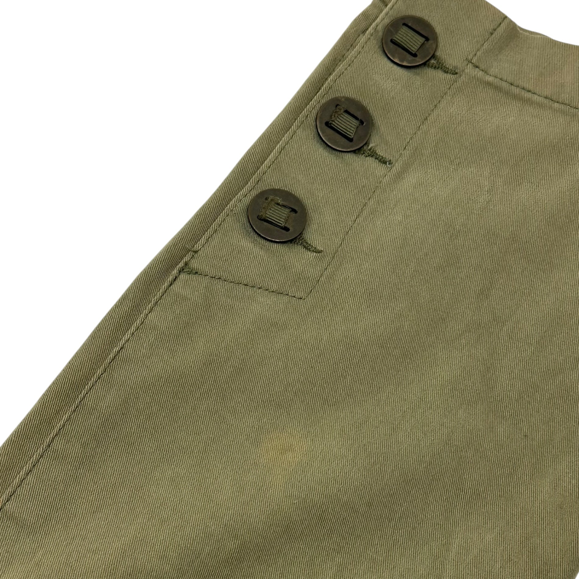 McQ(マックキュー) 00's Slim Parachute Pants 00年代 スリム パラシュート パンツ PRCQ-HA-1072 38(M) カーキ