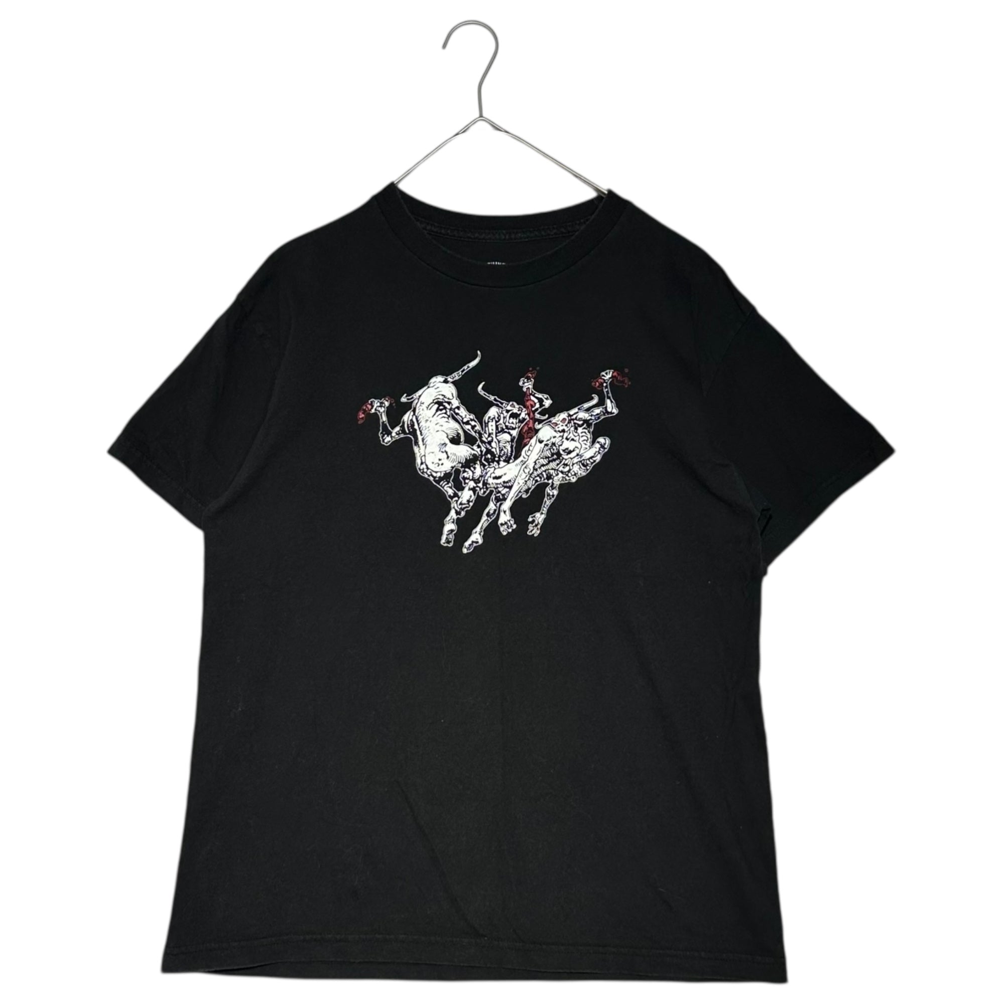 TENDERLOIN(テンダーロイン) T-TEE HELL AWAITS グラフィック プリント Tシャツ M ブラック