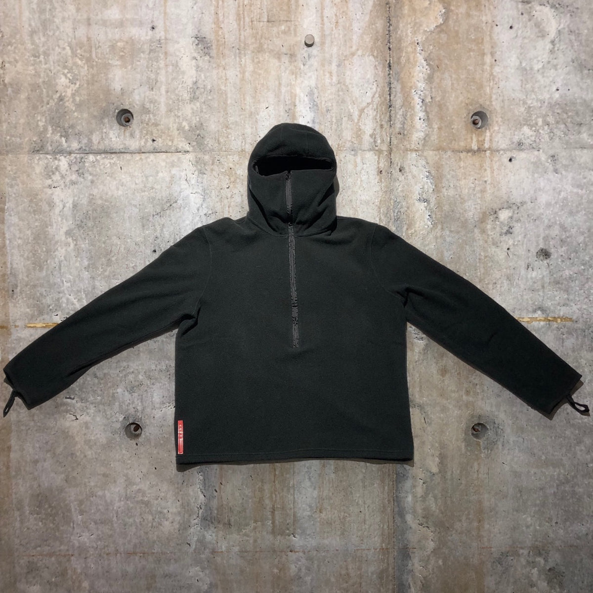 PRADA SPORT(プラダスポーツ) スリースアノラックパーカー M ブラック 