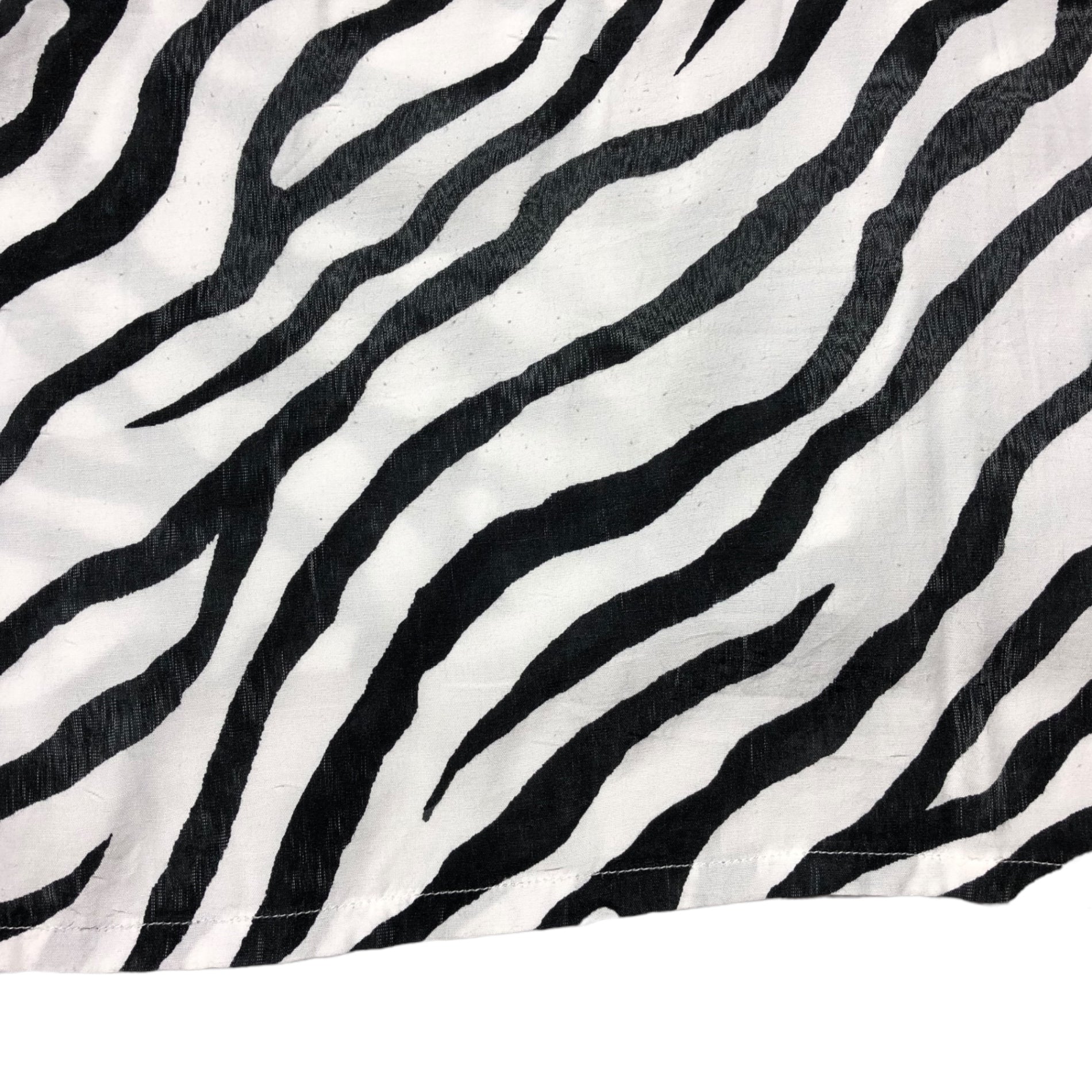 SUNSEA(サンシー) 18SS Zebra GIGOLO Shirt ゼブラ ジゴロシャツ 18S24 3(L) ホワイト×ブラック
