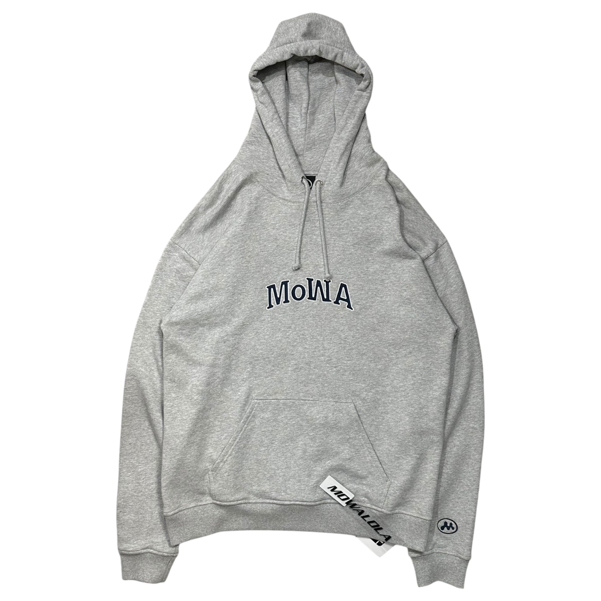 mowalola(モワローラ)  2025AW MoWA Logo Hoodie ロゴ フーディ パーカー S グレー 国内参考定価74,800円(税込)