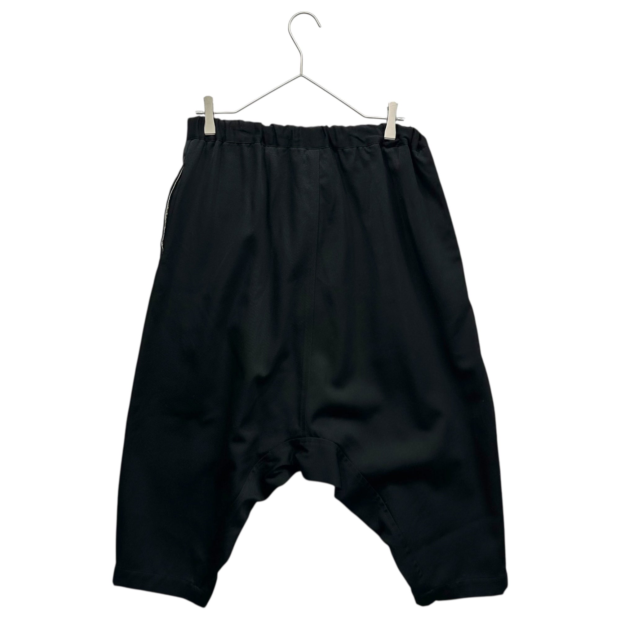 BLACK COMME des GARCONS(ブラックコムデギャルソン) 18SS Wool Harem Pants ウール サルエル パンツ 1A-P011 XS ブラック AD2017