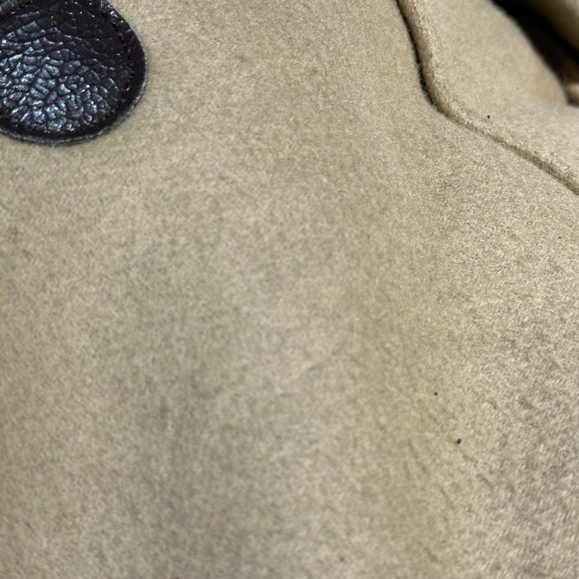 LAUREN RALPH LAUREN(ローレンラルフローレン) 90's Hooded Melton Duffle Coat 90年代 フーデッド メルトン ダッフル コート S~M程度(大き目です) ベージュ ドミニカ共和国製造