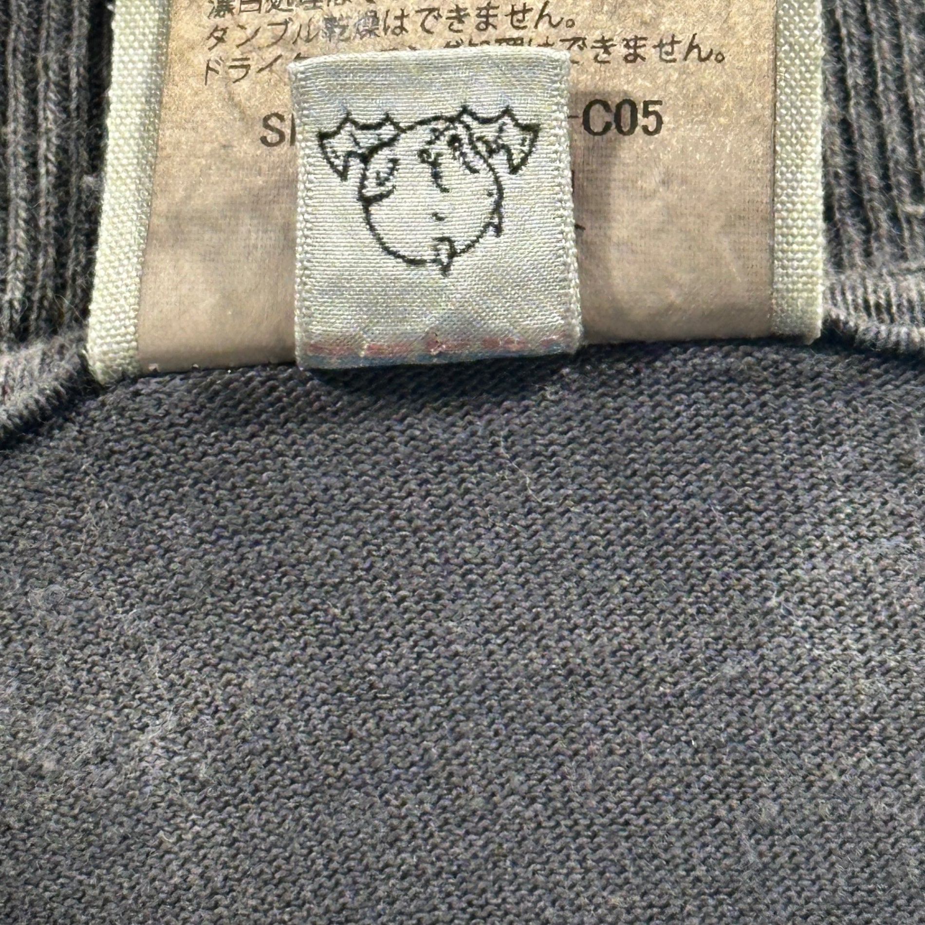 SAINT MICHAEL(セントマイケル) 24AW CP_SS TEE/ANGRY LV GD ヴィンテージ加工 Tシャツ SM-YS1-0000-C05 XXL ブラック Cactus Plant Flea Market