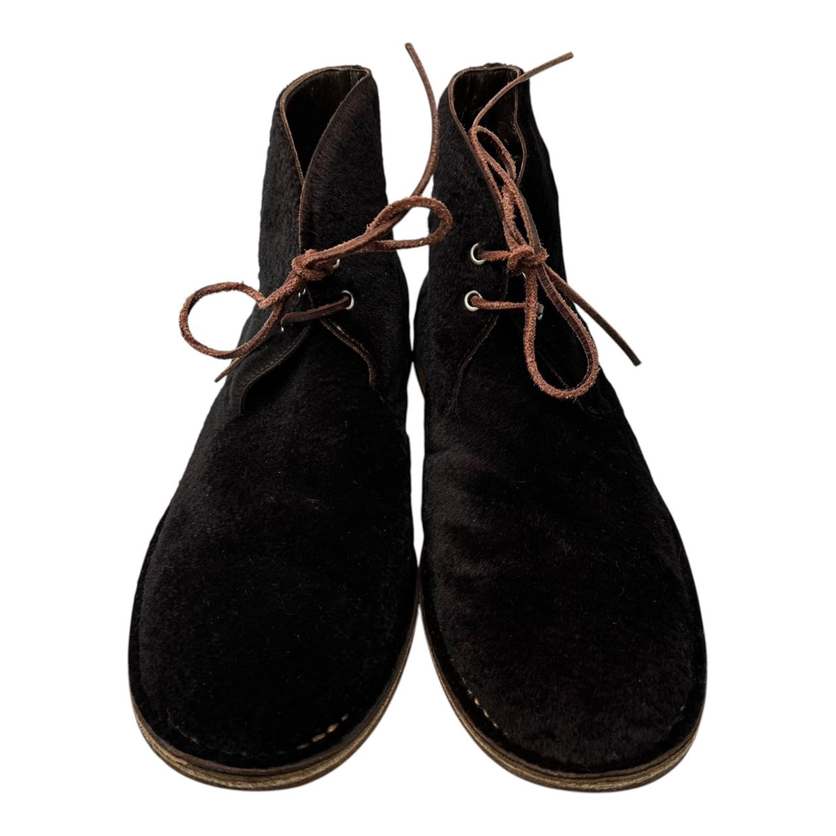 tricot COMME des GARCONS(トリココムデギャルソン) Lace-up chukka boots レースアップ チャッカブーツ 24.5cm ダークブラウン
