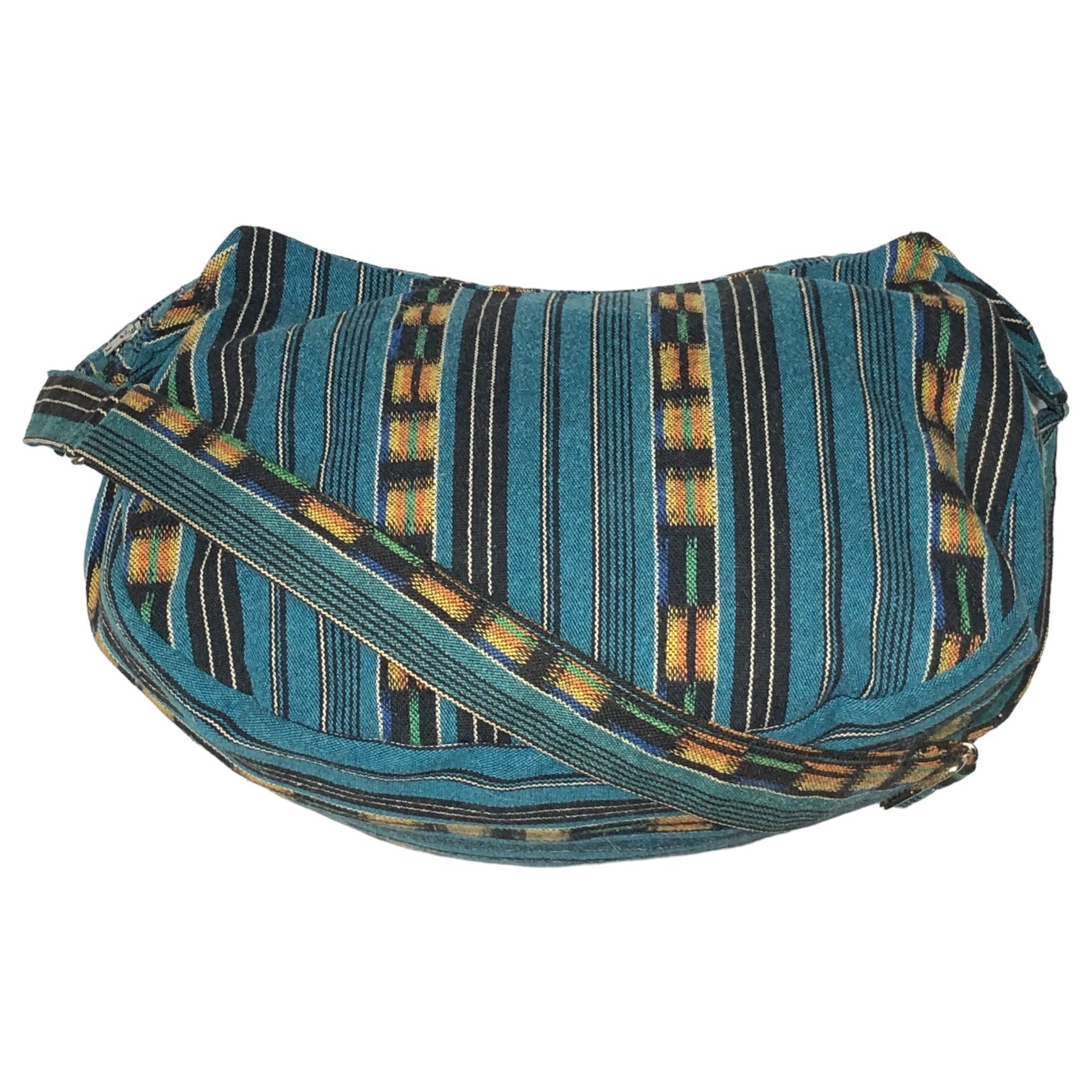 TENDERLOIN × PORTER(テンダーロイン×ポーター) Guatemalan pattern shoulder bag グアテマラ柄 ショルダーバッグ  FREE ターコイズ×オレンジ