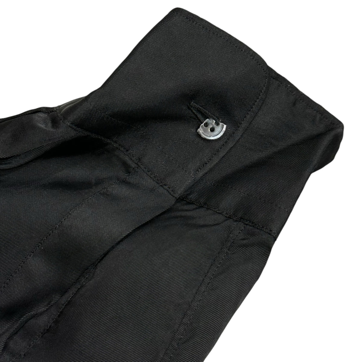COMME des GARCONS SHIRT(コムデギャルソンシャツ) 1990's Vintage Padded Rayon Open-Collar Shirt ヴィンテージ 中綿 レーヨン オープン カラー シャツ M ブラック 90s アーカイブ