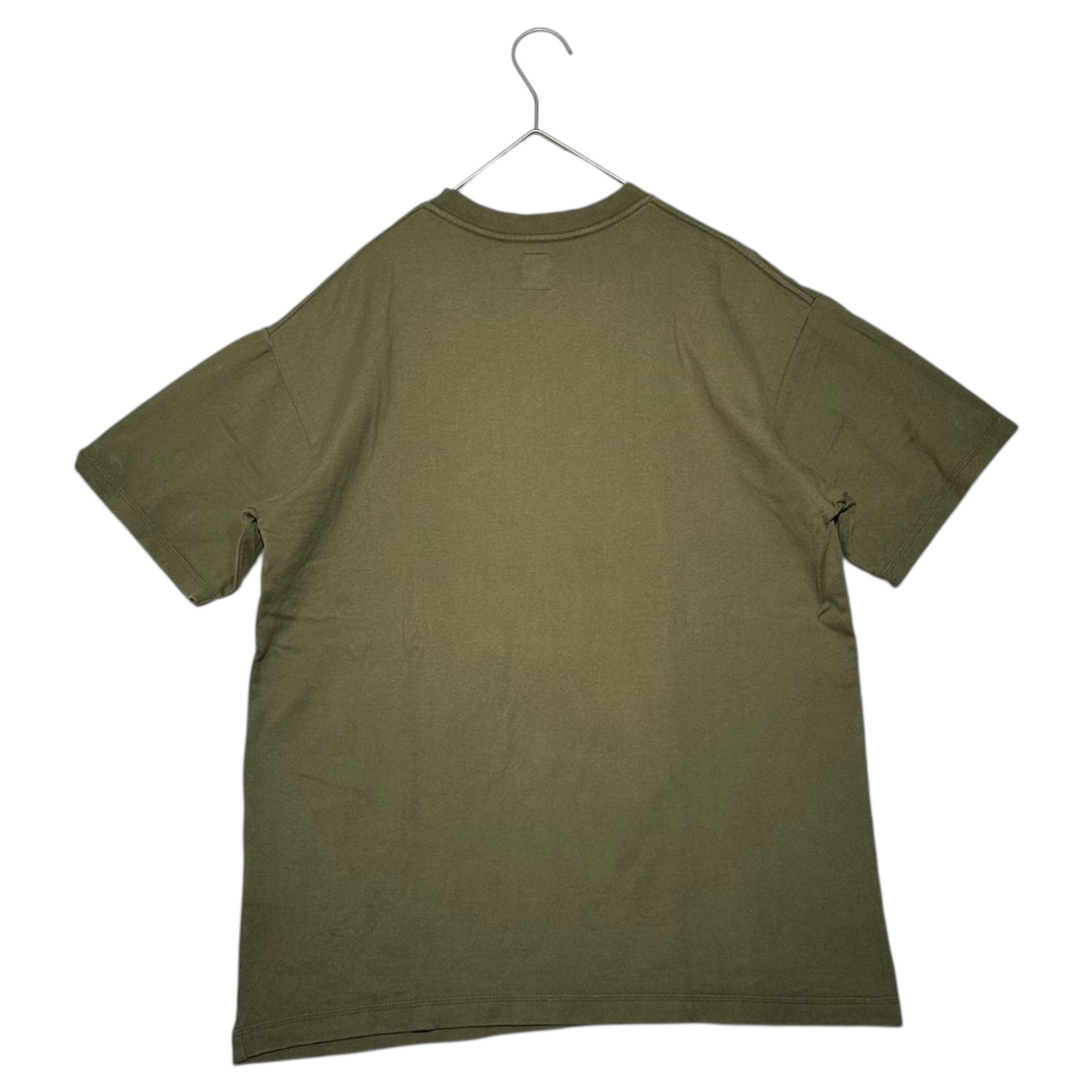 UNDERCOVER(アンダーカバー) 01SS REALMAD PRINT T-SHIRT 嵌め絵期 リアルマッド プリント Tシャツ M カーキ CHAOTIC DISCORD カオティック ディスコード