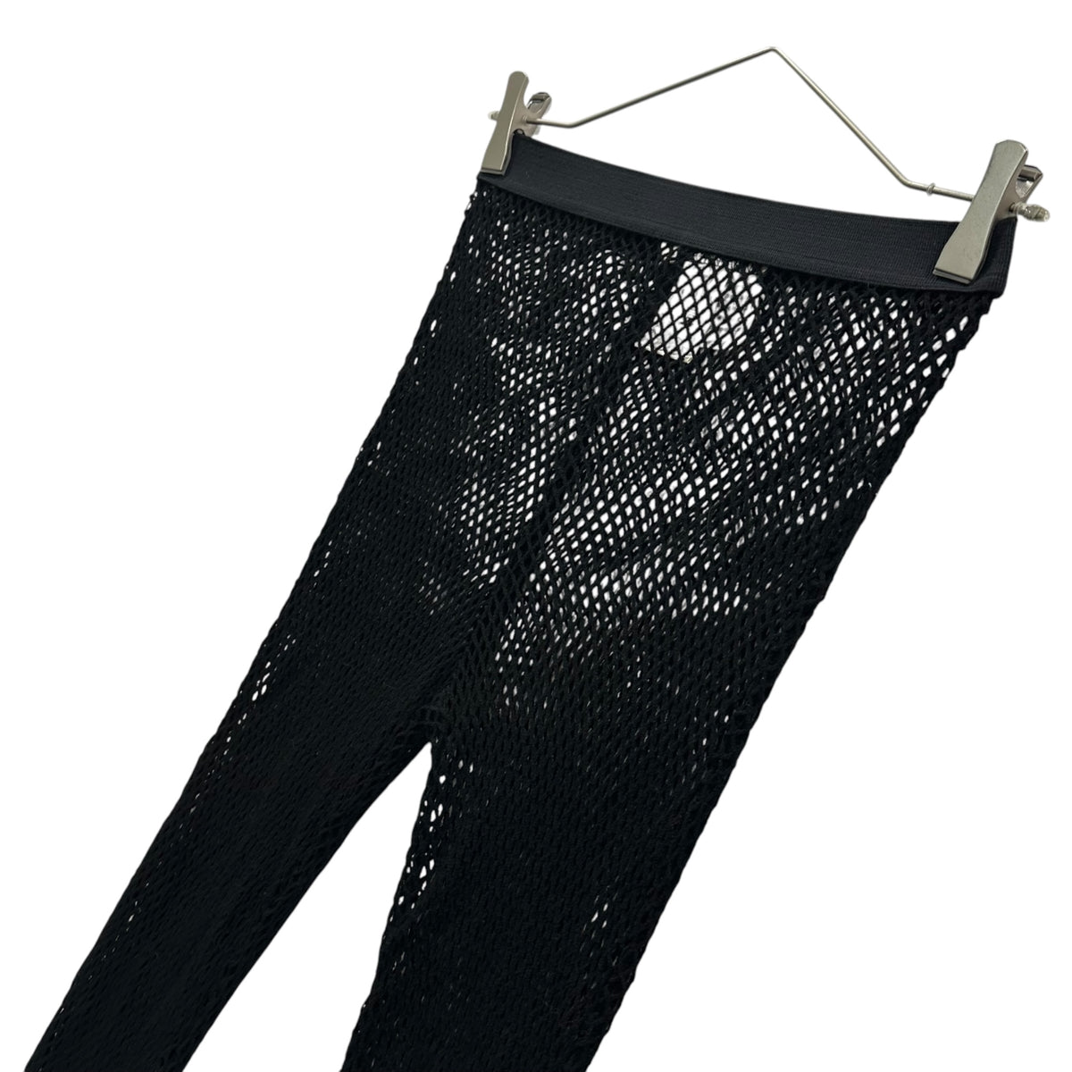 COMME des GARCONS(コムデギャルソン) 1990's Wool-Nylon Mesh Tights ウール ナイロン メッシュ タイツ GT-05017M M ブラック AD1991 90s アーカイブ