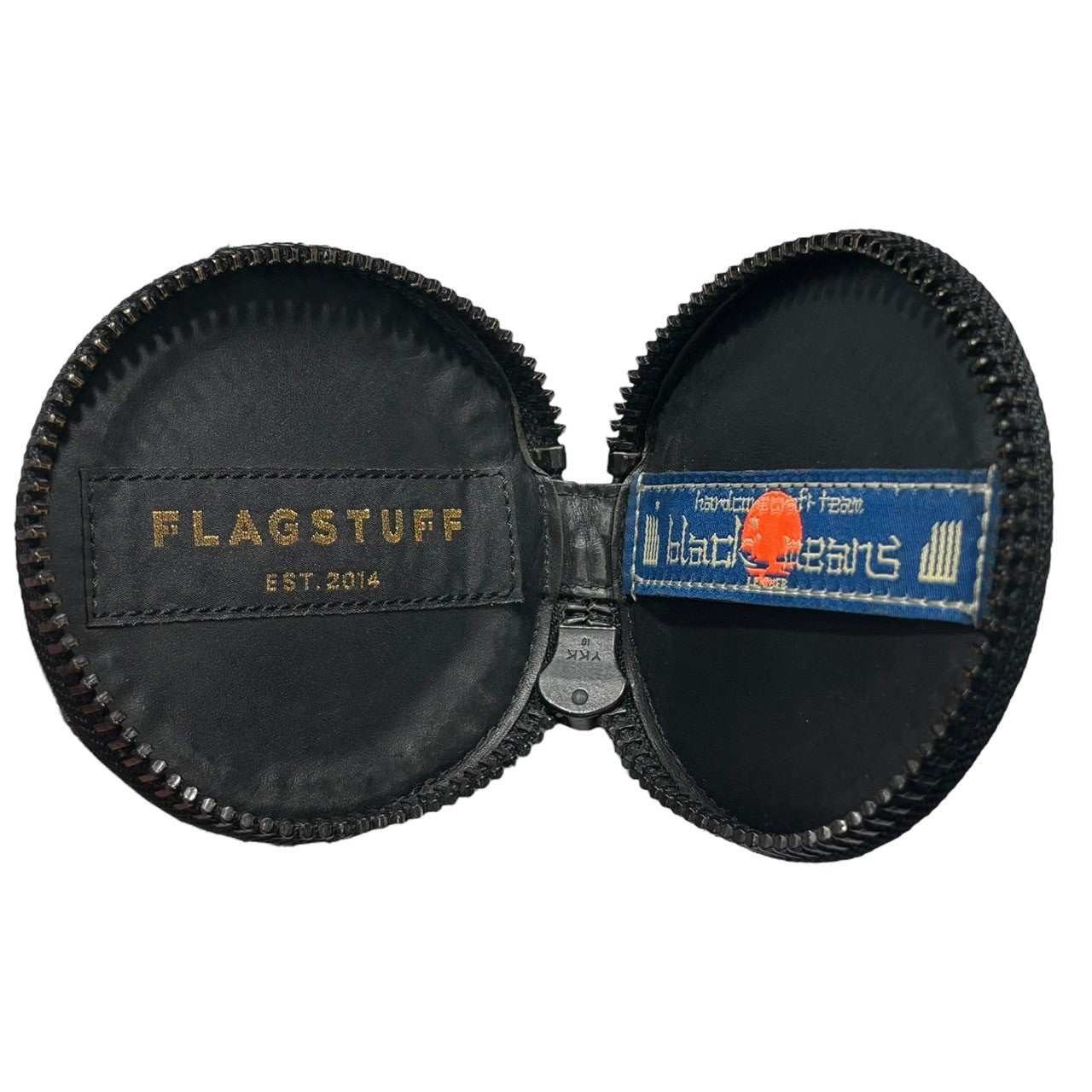 blackmeans × FLAGSTUFF 10th Anniversary Circle Pouch Coin Case 10周年 サークル ポーチ コイン ケース ブラック