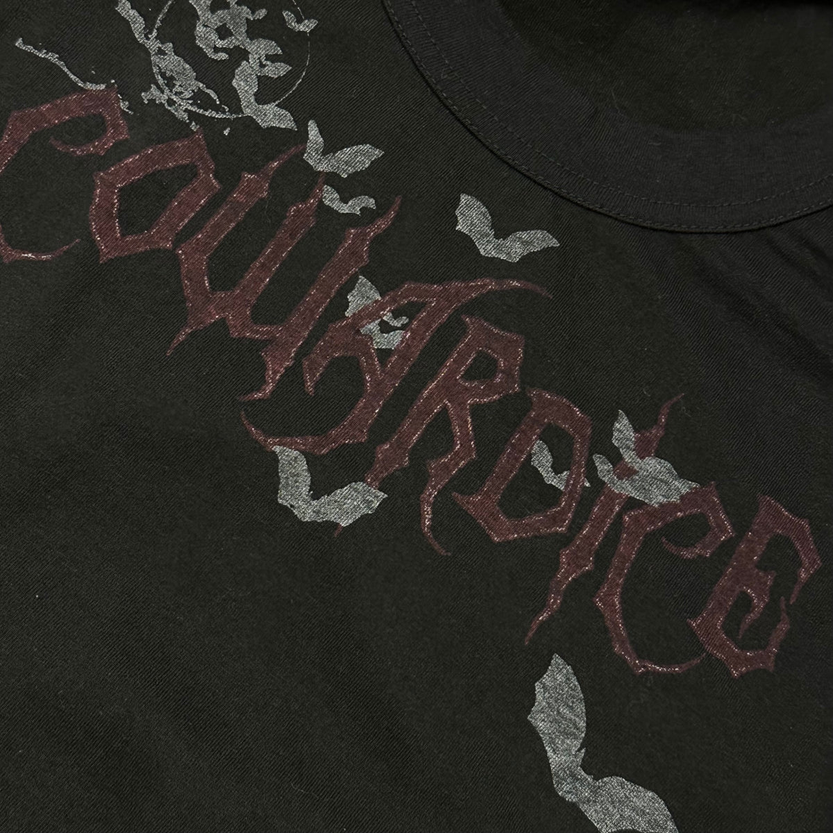 JUNYA WATANABE COMME des GARCONS(ジュンヤワタナベコムデギャルソン) 2006SS COWARDICE Print Tank top プリント タンクトップ JQ-T042 S ブラック×バーガンディー AD2005