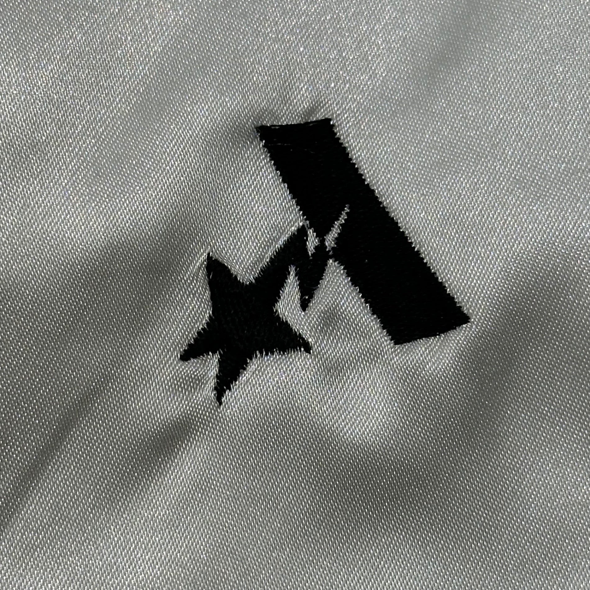 A BATHING APE(アベイシングエイプ) 00's A logo nylon hoodie ロゴ ナイロン パーカー M ホワイト