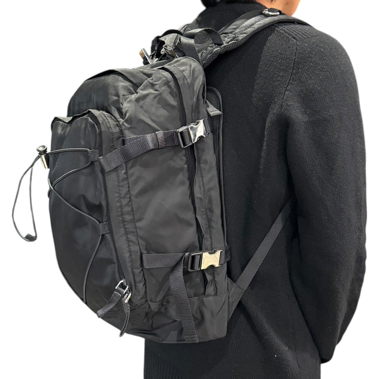PRADA(プラダ) Drawstring Nylon Backpack ドローコード ナイロン
