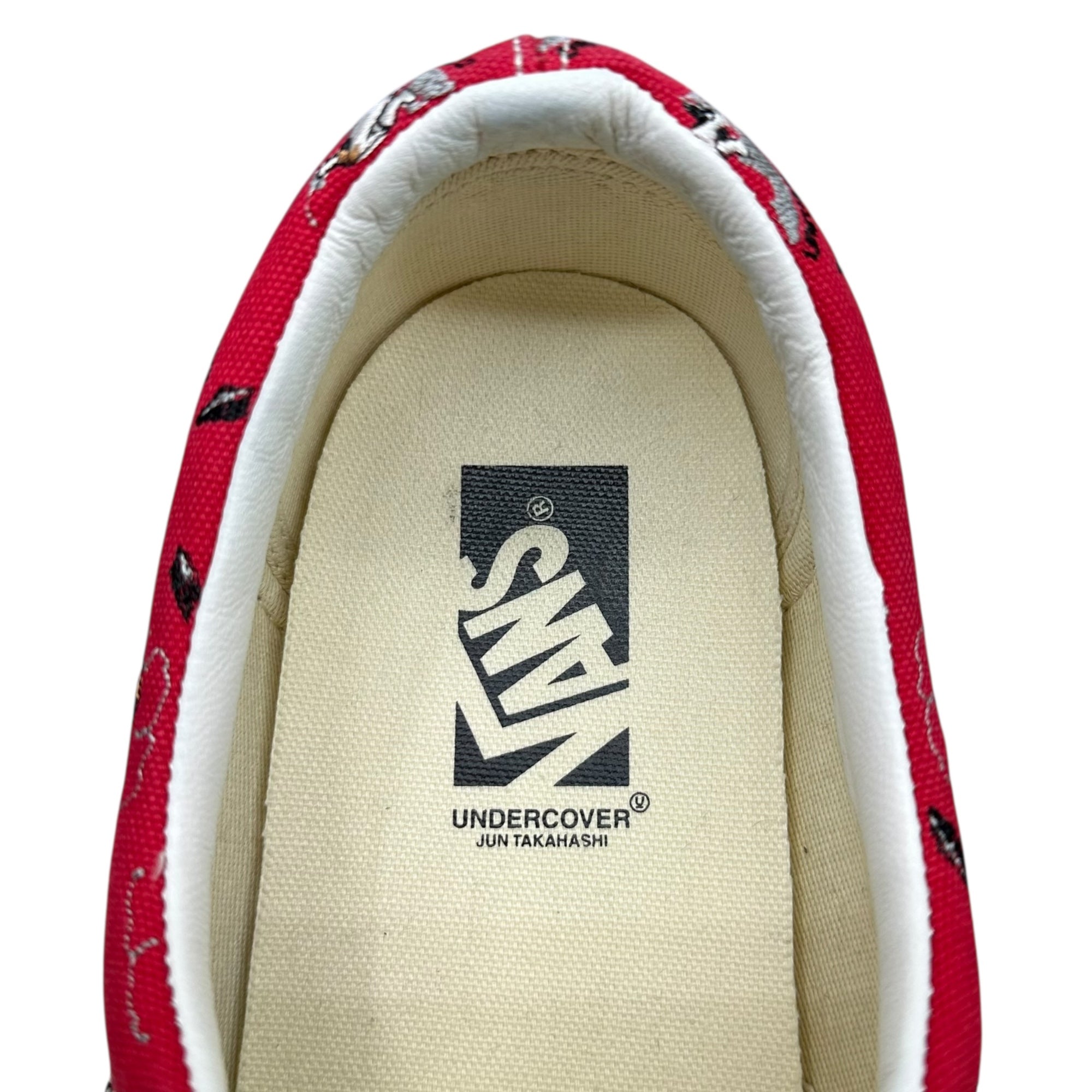 UNDERCOVER×VANS(アンダーカバー×バンズ) Otw Era 95 エラ 95 UC2E9F03 27.5cm レッド ローカット スニーカー