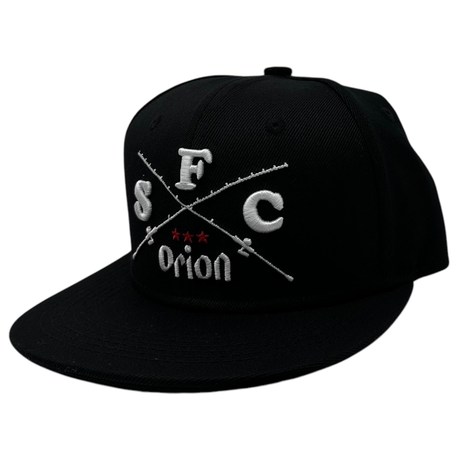 IRIE FISHING CLUB(アイリーフィッシングクラブ) ORION CROSS ROD CAP オリオン クロス ロッド キャップ ブラック×ホワイト×レッド