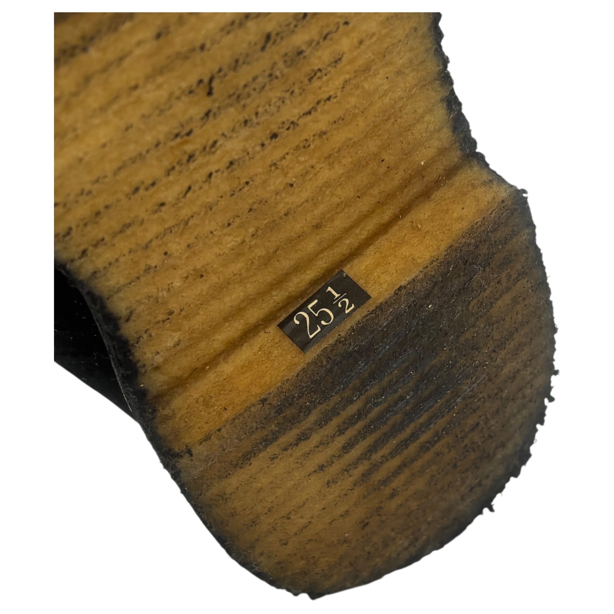REGAL(リーガル) Wingtip Crepe Sole Suede Leather Shoes ウィングチップ クレープソール スウェード レザー シューズ 25.5cm ブラック