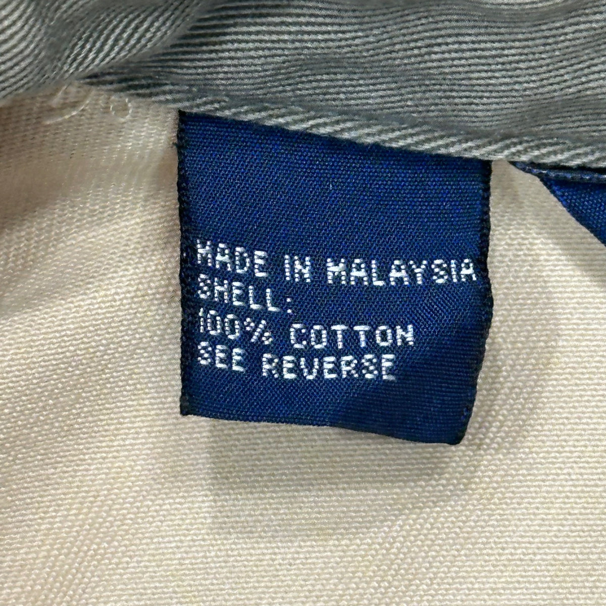 POLO RALPH LAUREN(ポロラルフローレン) 1980's〜1990's Harrington Jacket スイングトップ ジャケット M ベージュ 80年代～90年代 三角タグ ヴィンテージ