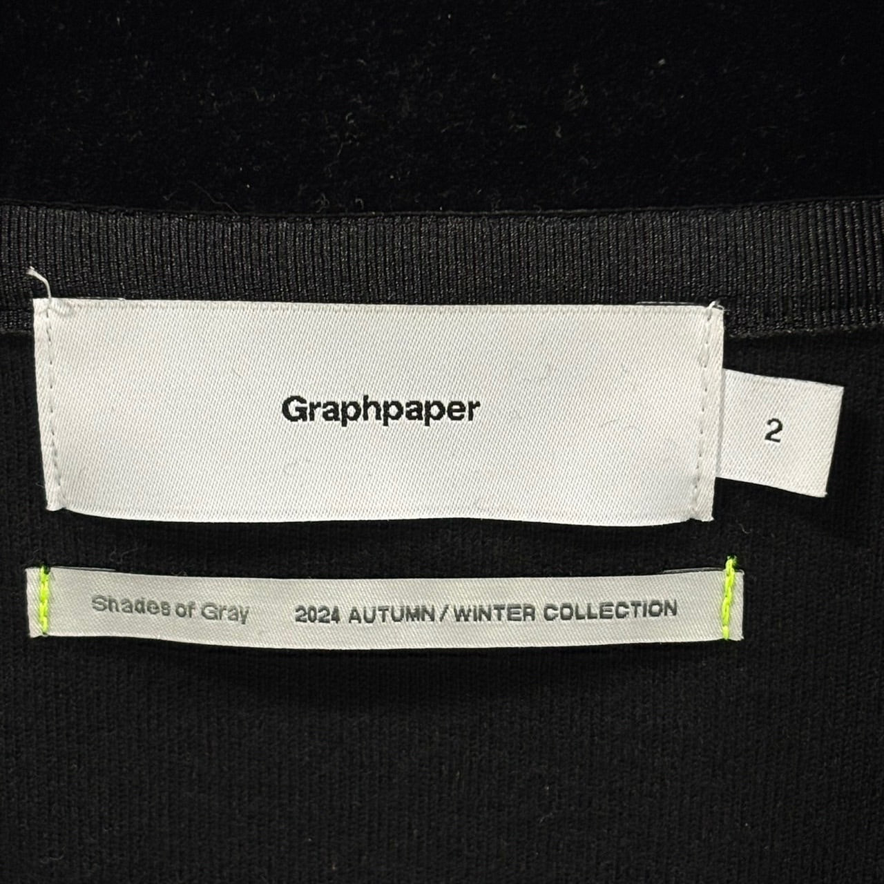 Graphpaper(グラフペーパー) 2024SS Fine Wool Tropical Oversized