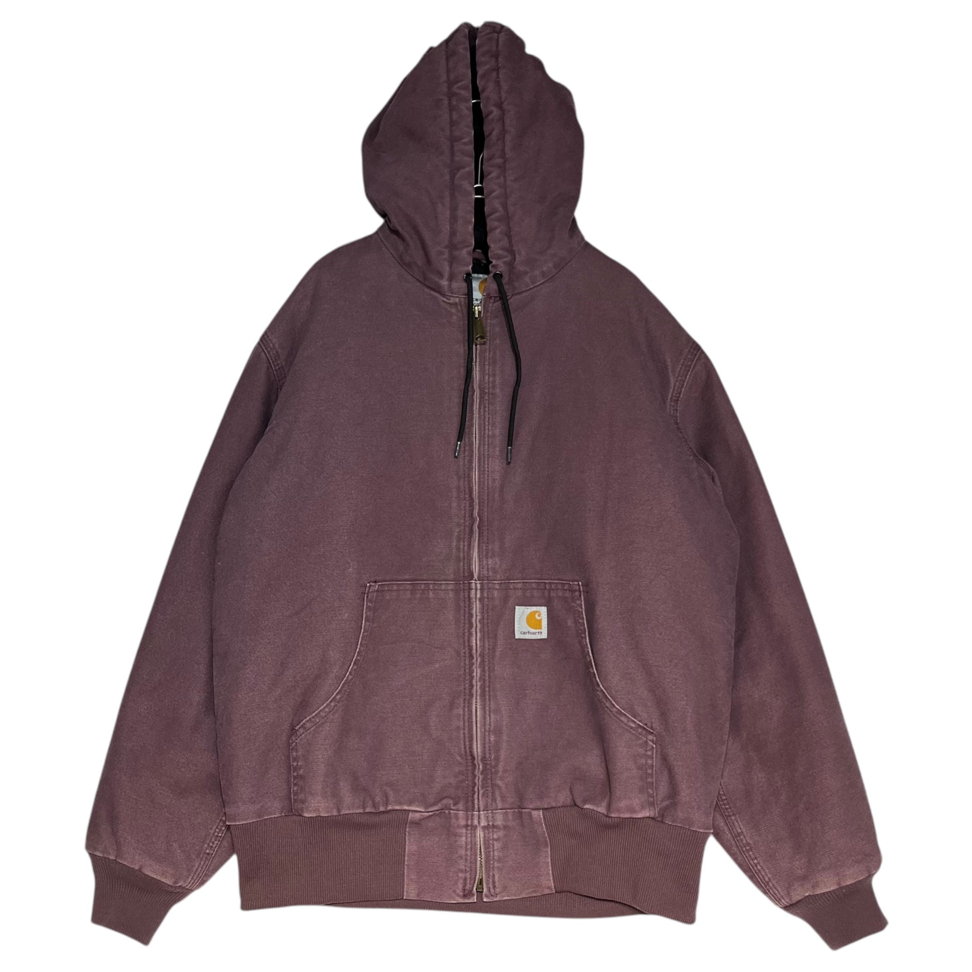 carhartt(カーハート) 00's DUCK ACTIVE JACKET ダック地 アクティブ ジャケット 表記無し(メンズS程度) パープル FOR WOMEN Y2K ショート丈 ヴィンテージ パーヵー