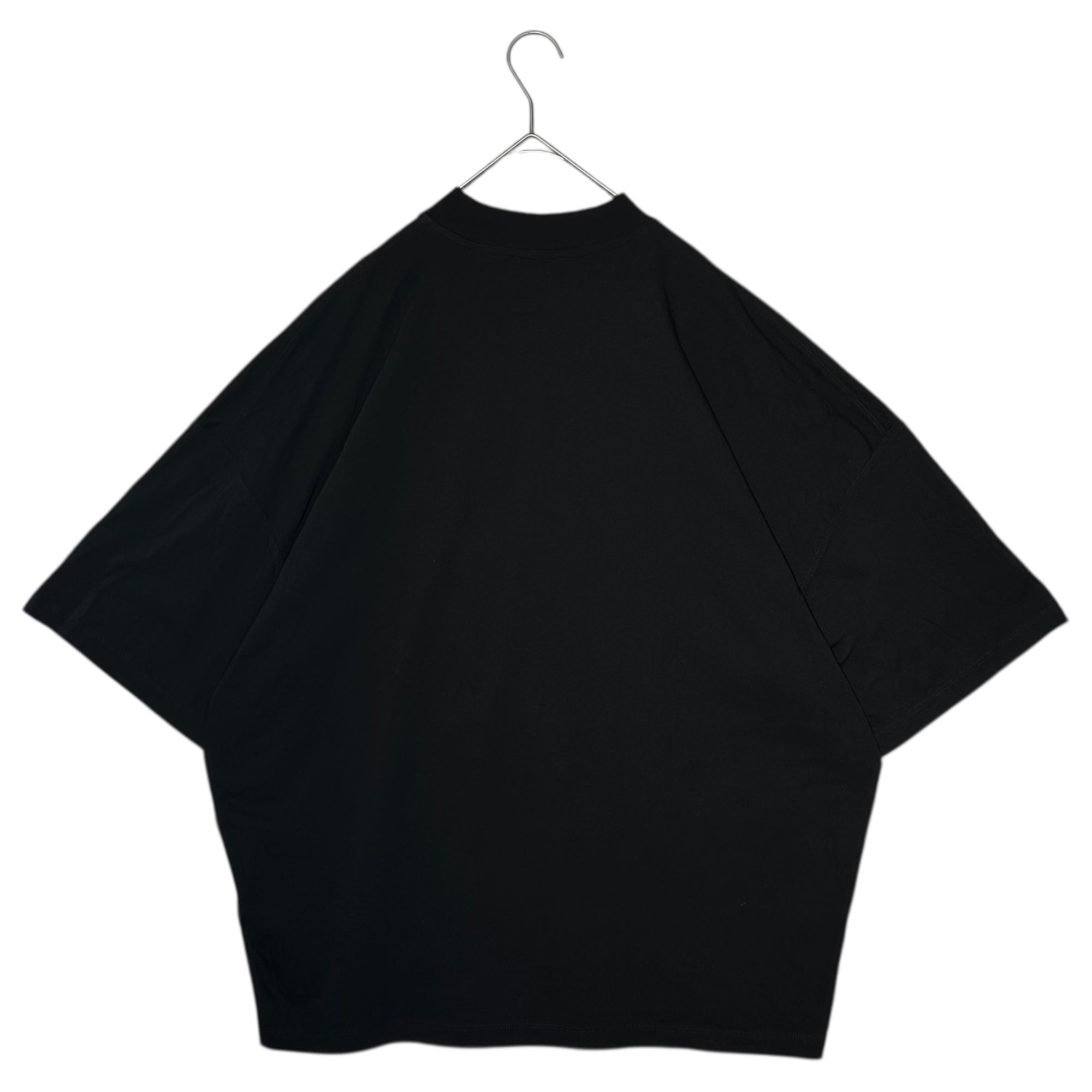 JIL SANDER(ジルサンダー) 21SS Oversized Mock Neck T-Shirt オーバーサイズ モックネック Tシャツ J21GC0005 J45084 S ブラック