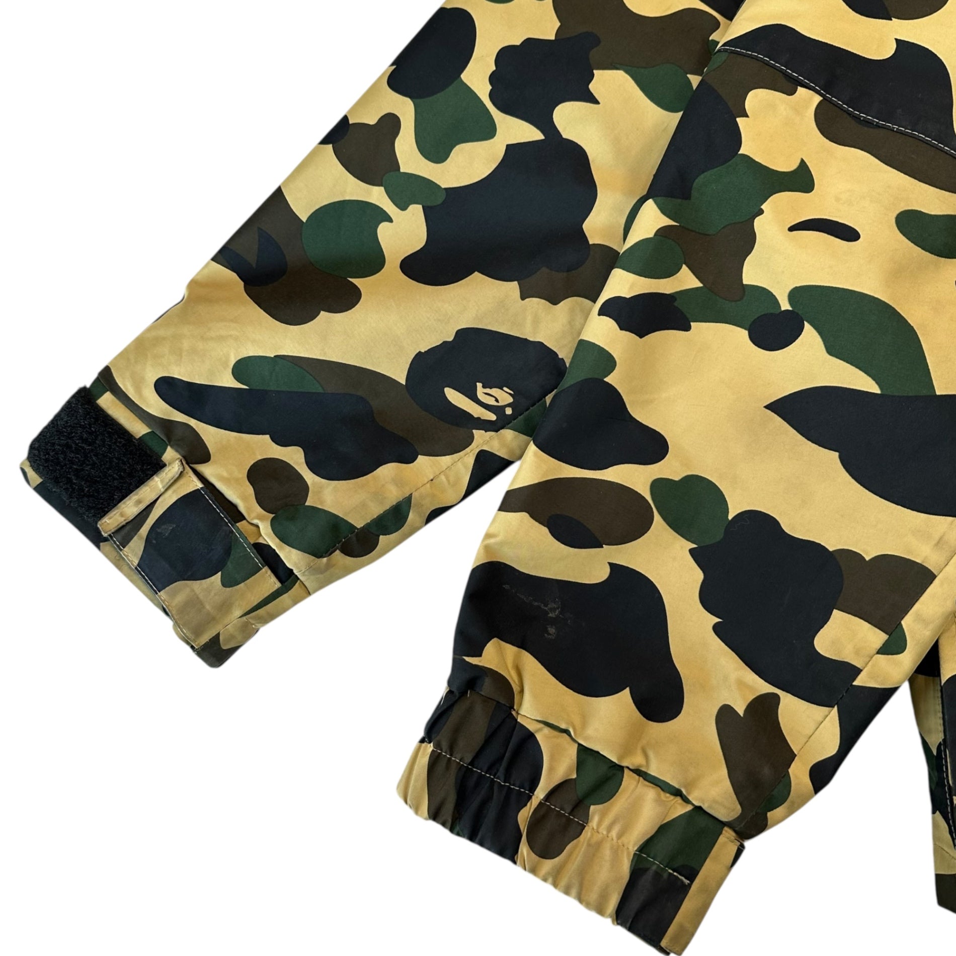 A BATHING APE(アベイシングエイプ) 00's 1ST CAMO SNOWBOARD JACKET ファーストカモ スノボード ジャケット スノボ M カーキ