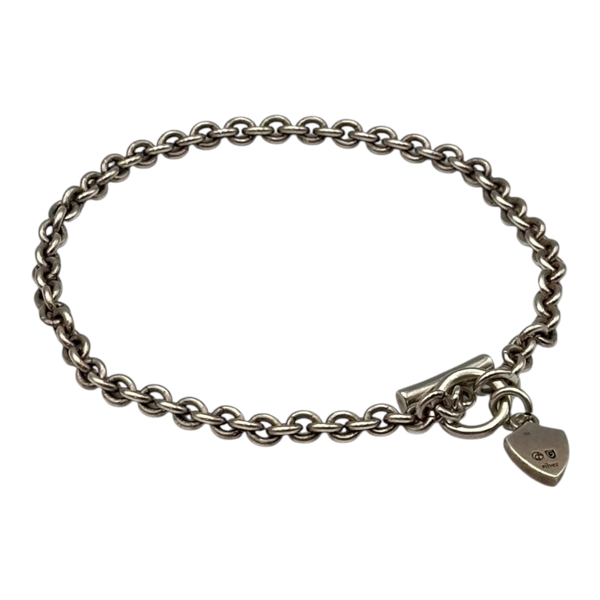 GARNI チェーンブレスレット シルバー GARNI(ガルニ) Logo Fine Chain 