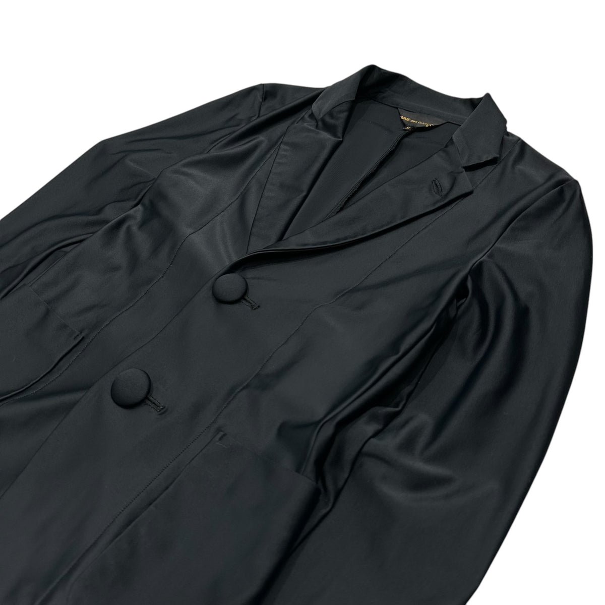 COMME des GARCONS(コムデギャルソン) 2007AW Poly Stretch Jacket ポリ ストレッチ ジャケット GT-J052 SS ネイビー AD2007